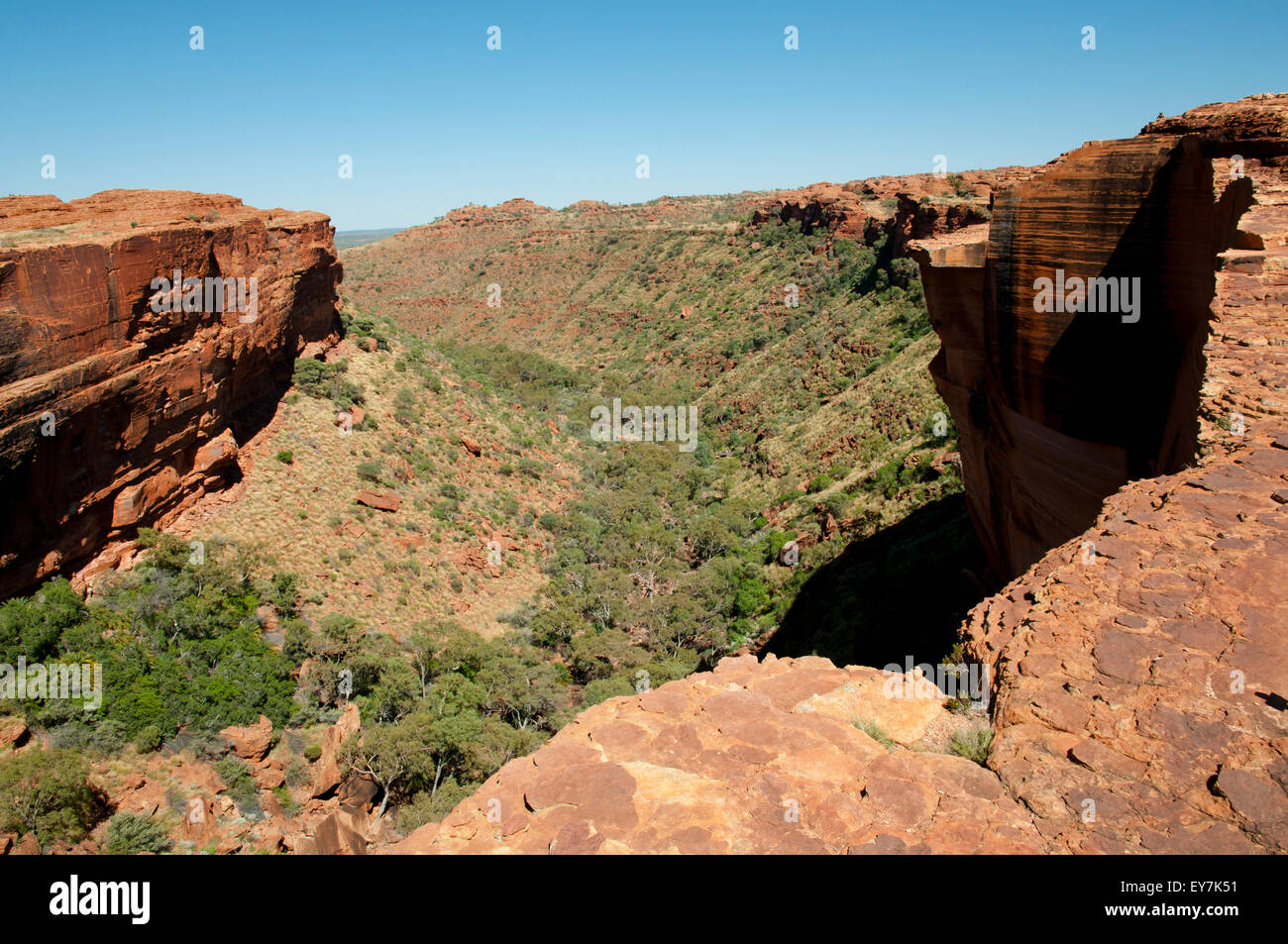 Kings Canyon - Nothern Territory - Australia Stock Photo