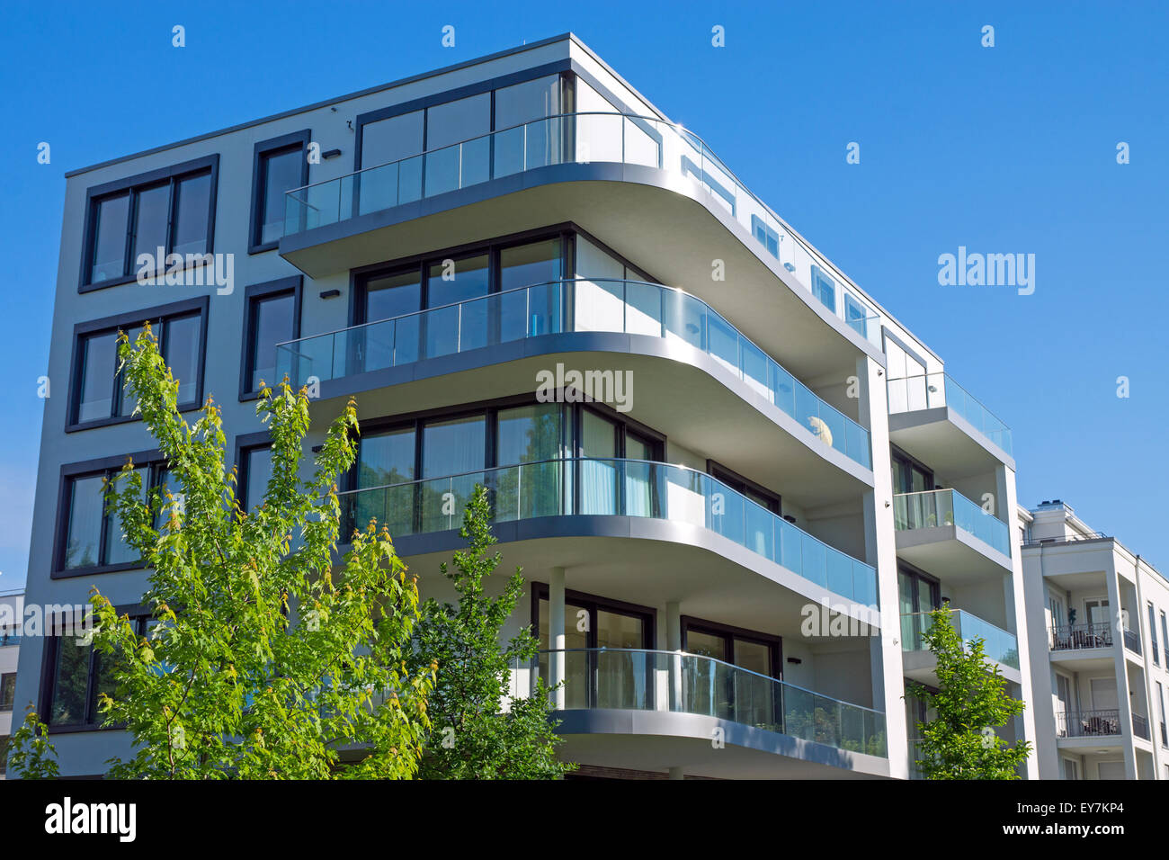 A luxury apartmenthouse seen in the heart of Berlin Stock Photo - Alamy
