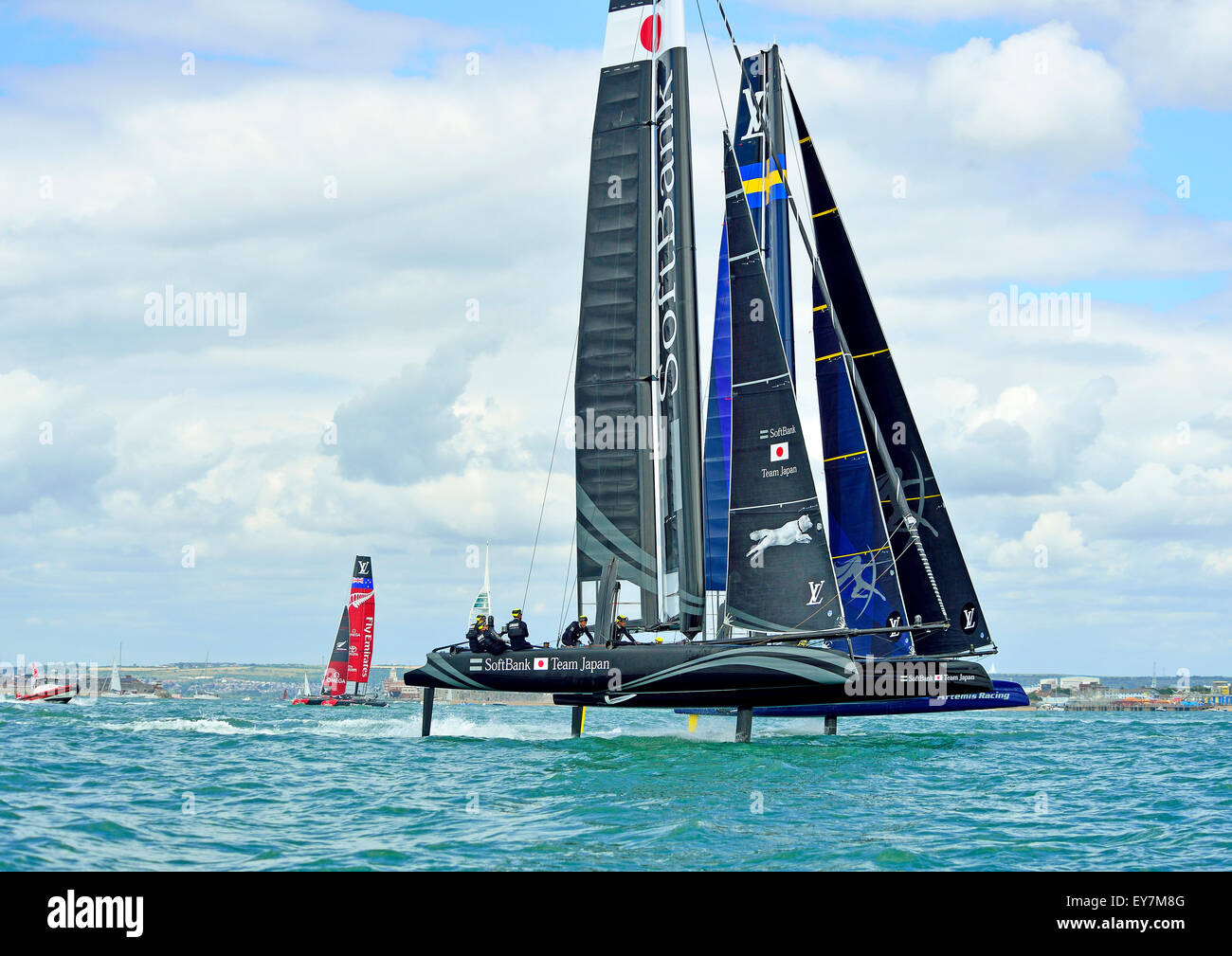 Laser Cutting - Louis Vuitton America's Cup World Series Portsmouth