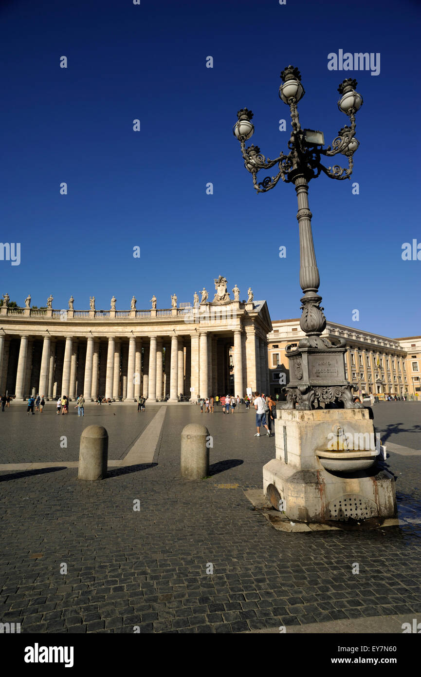 Italy, Rome, St Peter's square Stock Photo