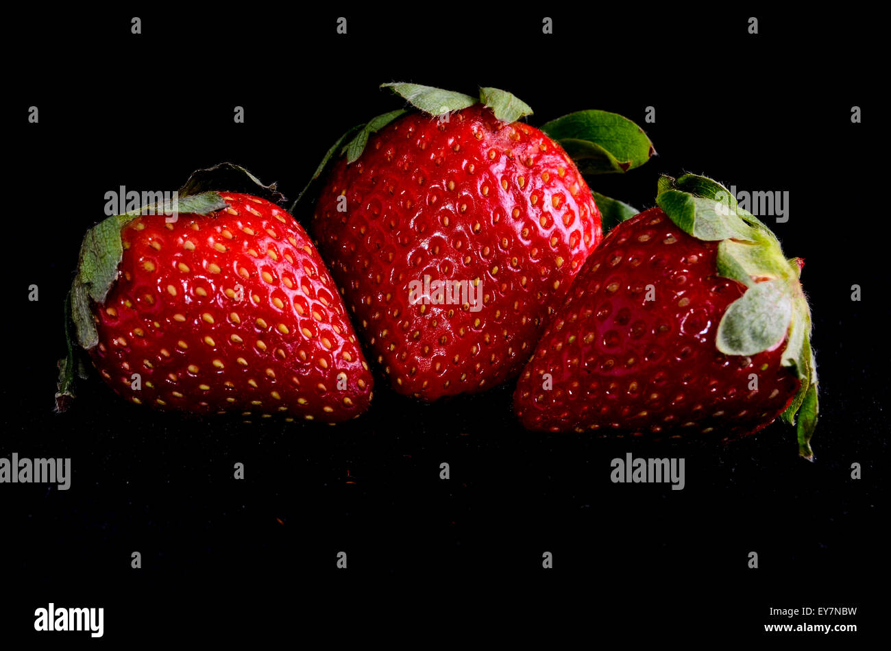 Fresh Ripe Strawberry Stock Photo - Alamy