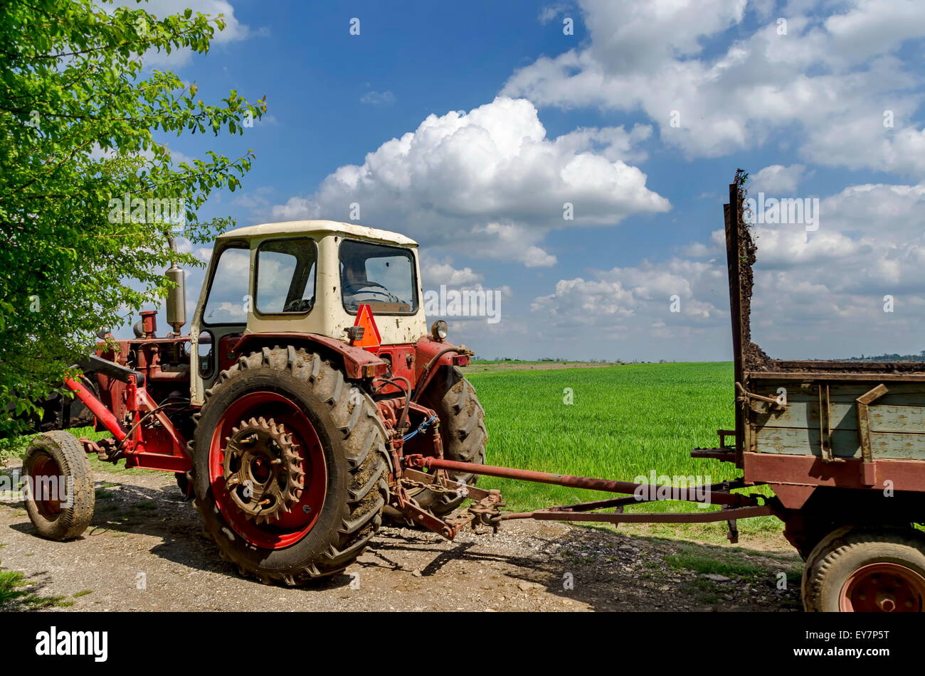 Deutz Tractor Oldtimer I print by Peter Roder