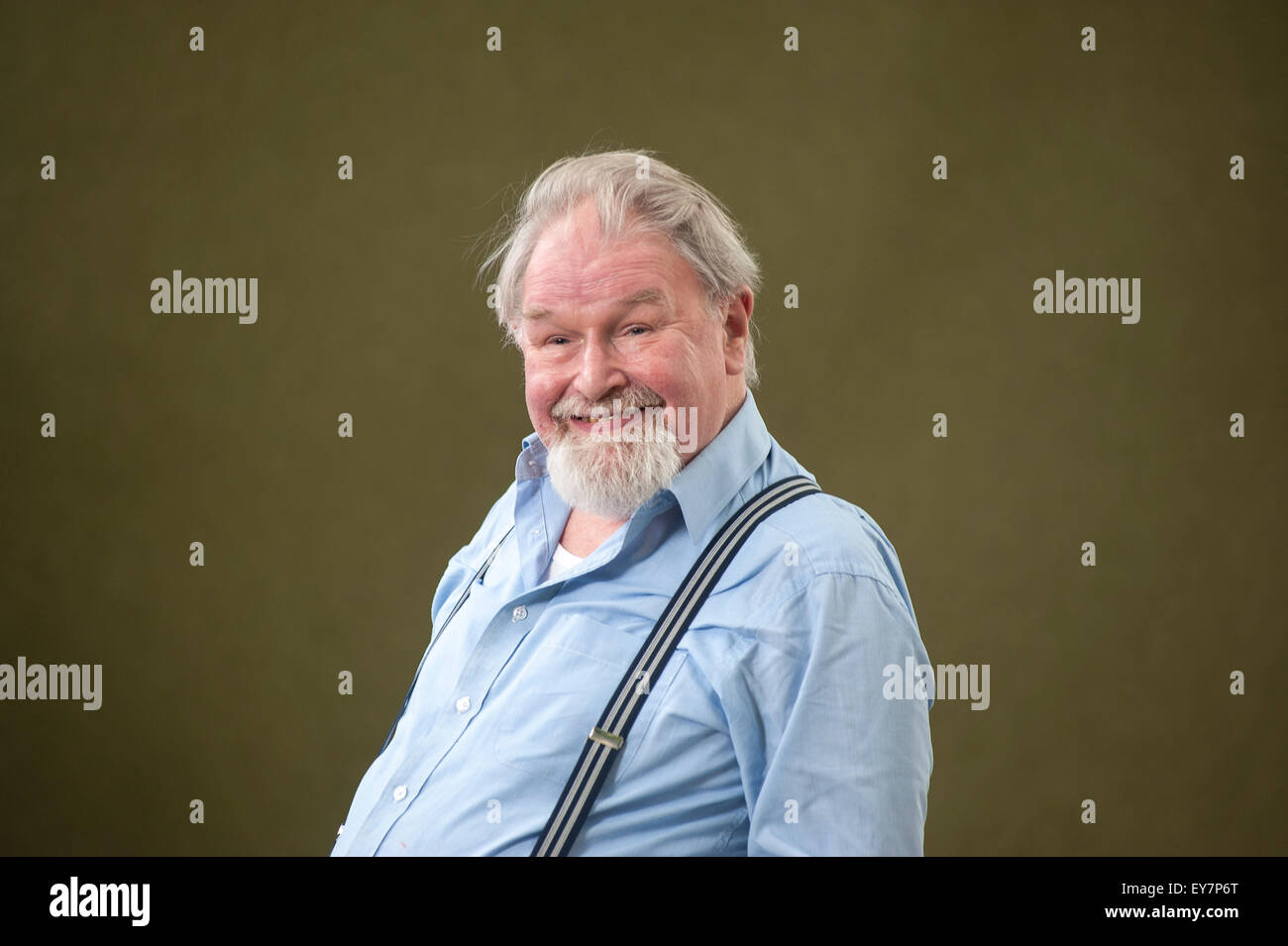 Scottish writer and artist, Alasdair Gray, appearing at the Edinburgh ...