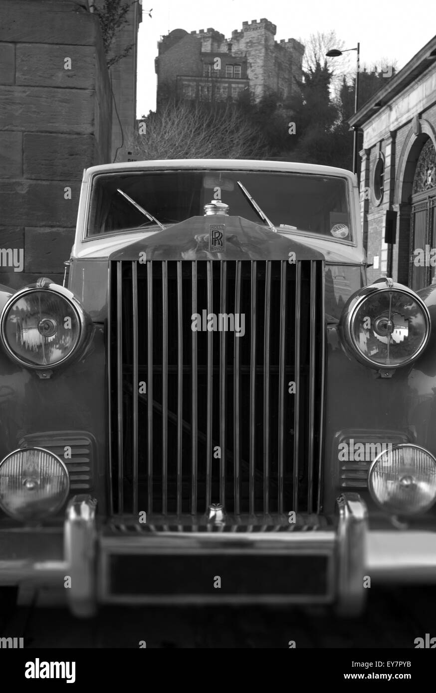 Black and white rolls royce Black and White Stock Photos & Images - Alamy