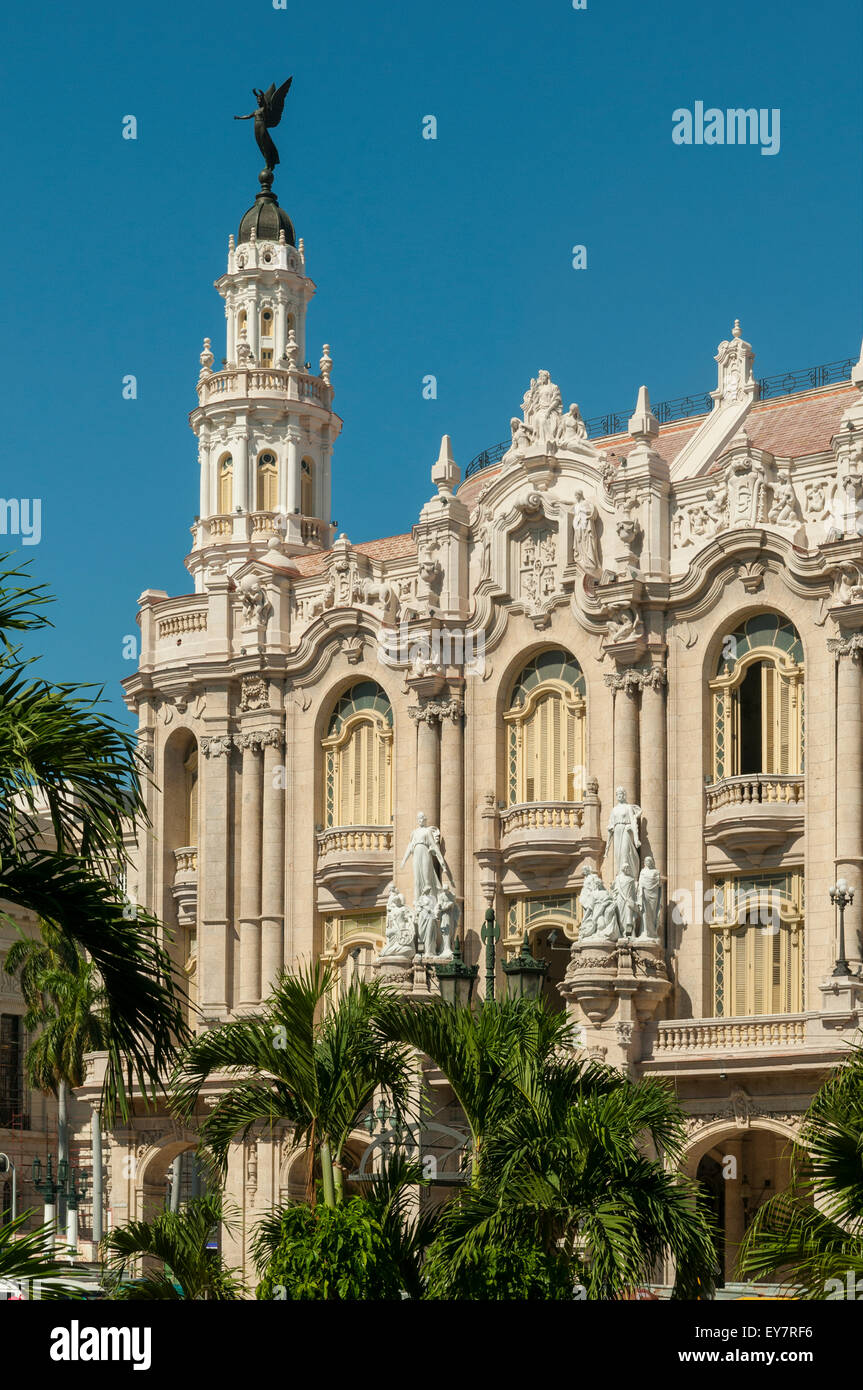 National Theatre, Havana, Cuba Stock Photo