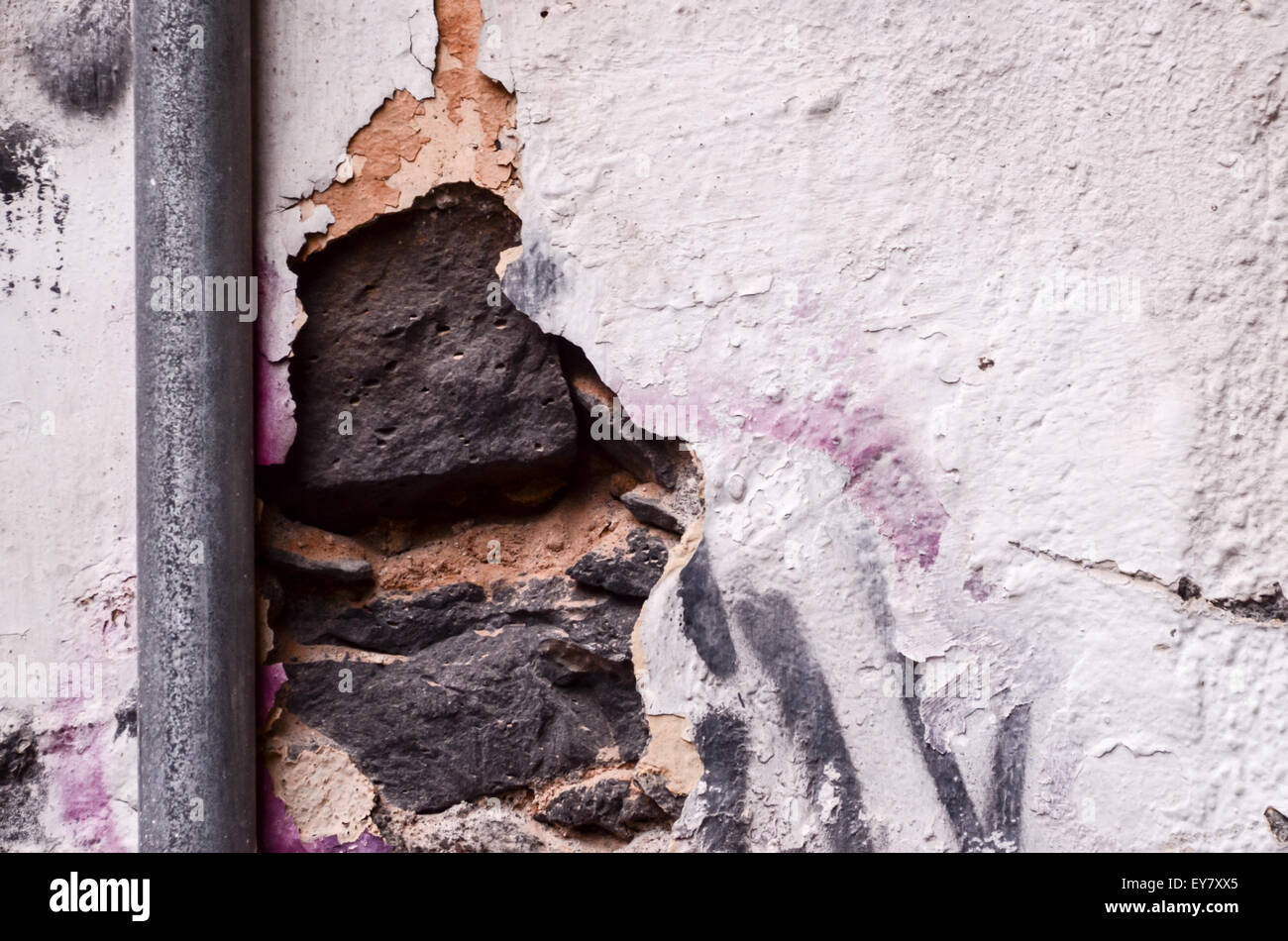 Peeling White Wall Background Texture Stock Photo - Alamy