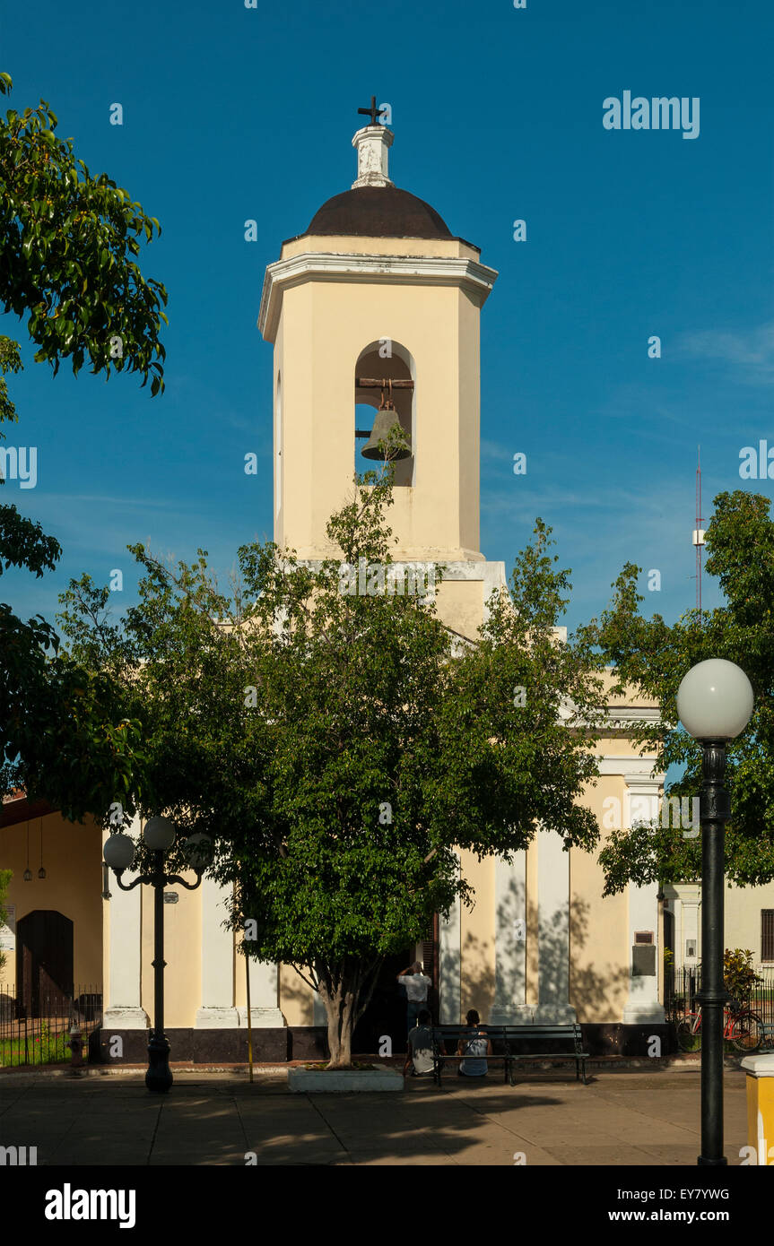 Iglesia San Francisco de Paula, Parque de Cespedes, Trinidad, Cuba Stock Photo