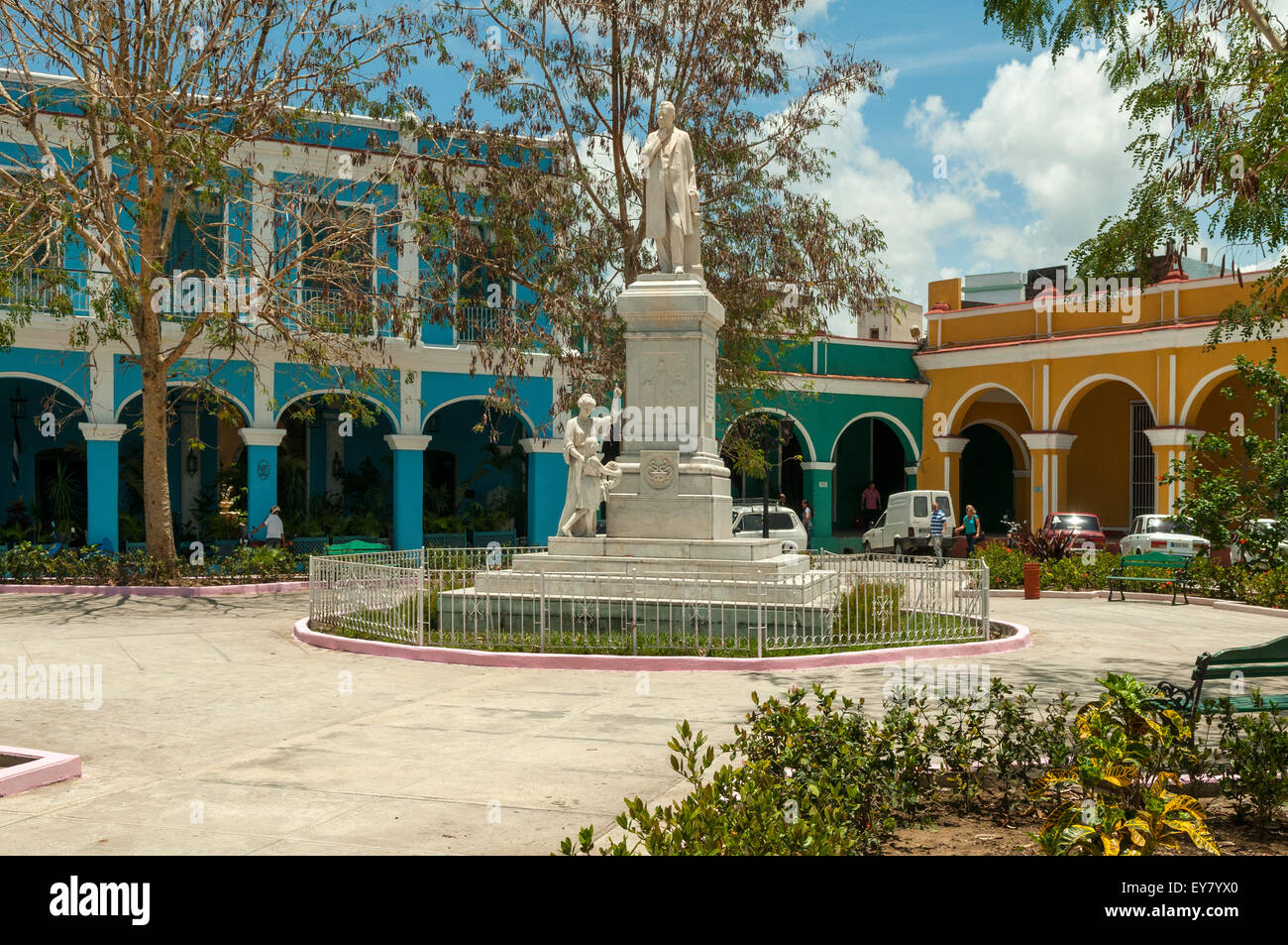 Plaza Honorato, Sancti Spiritus, Cuba Stock Photo