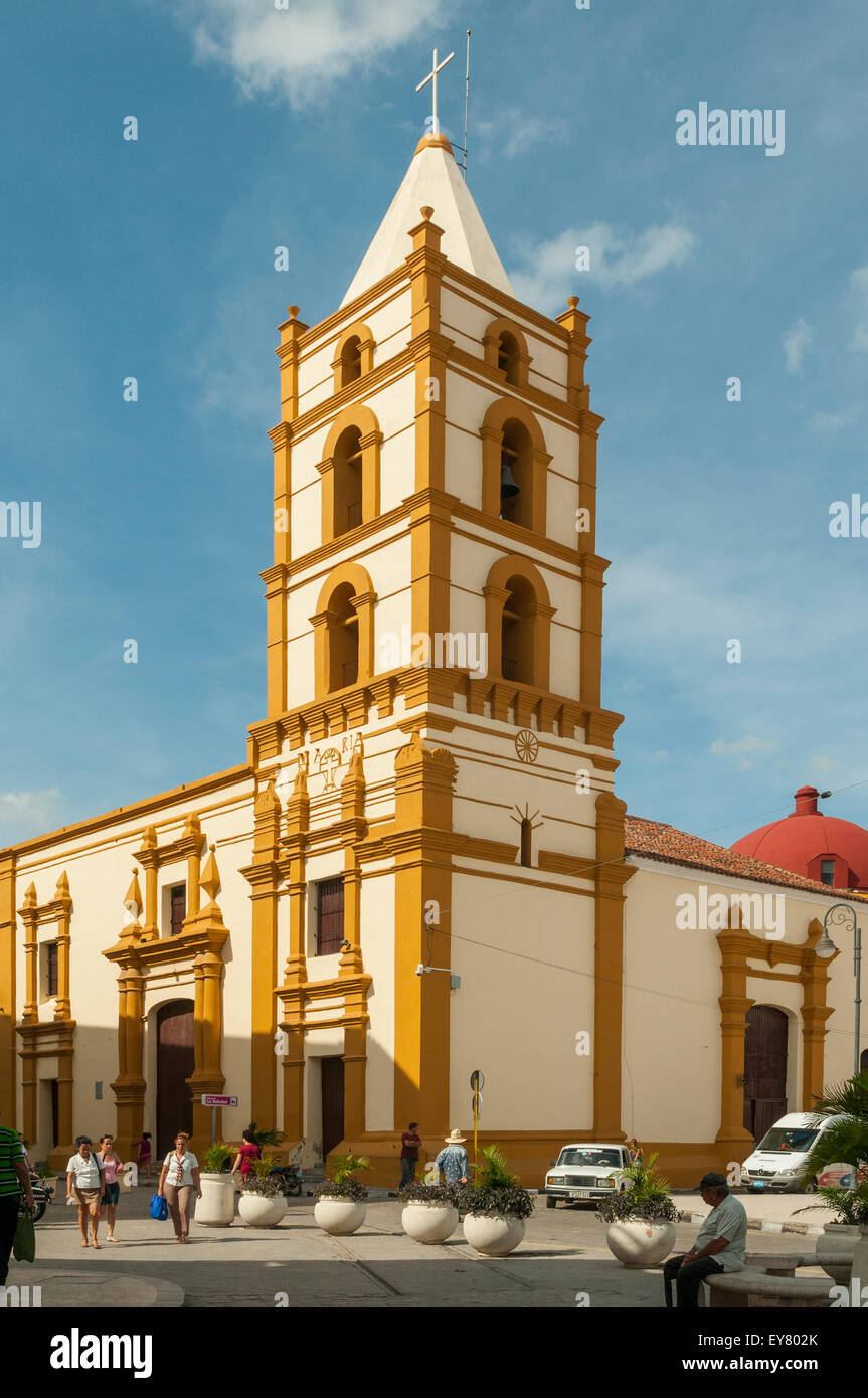 Iglesia de la Soledad, Camaguey, Cuba Stock Photo