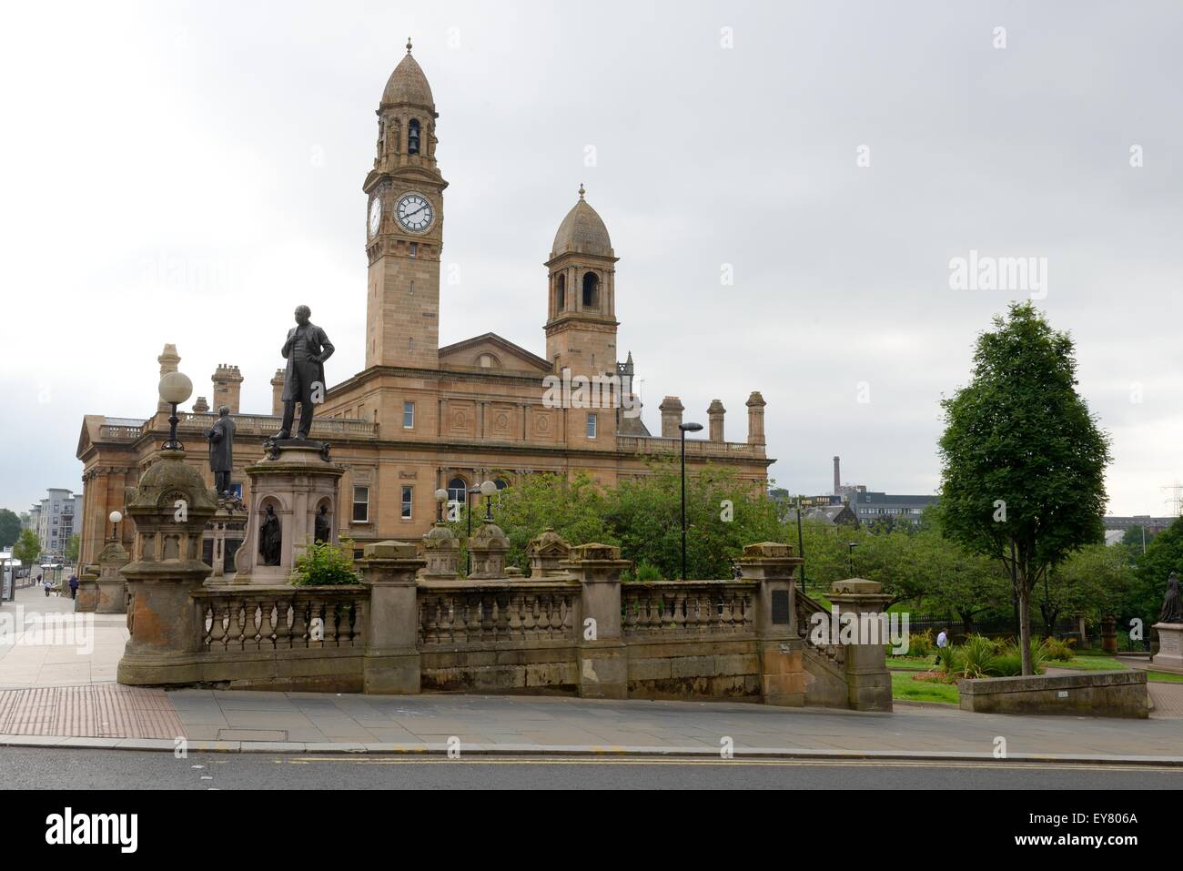 Paisley Town Hall, Paisley, Scotland, Uk Stock Photo Alamy