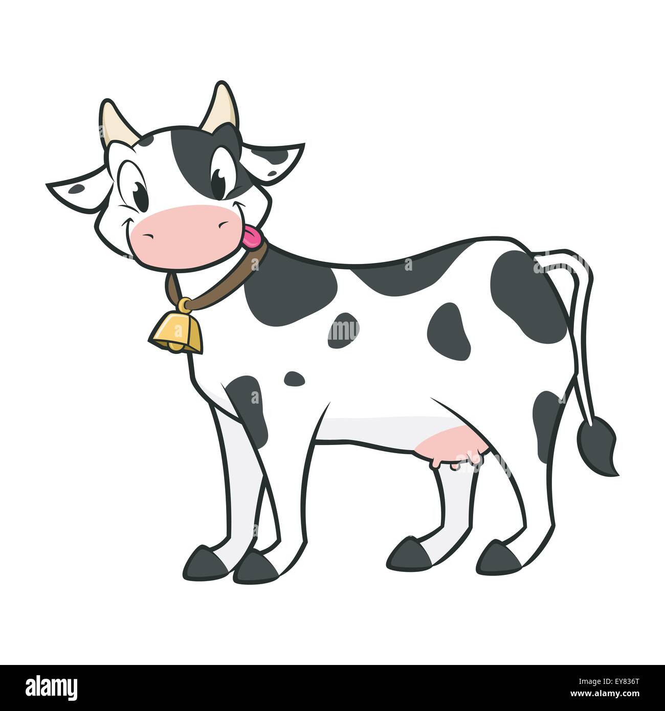 Cartoon cow hi-res stock photography and images - Alamy