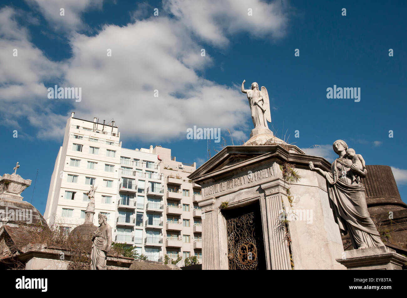 Recoleta Cemetary - Buenos Aires - Argentina Stock Photo