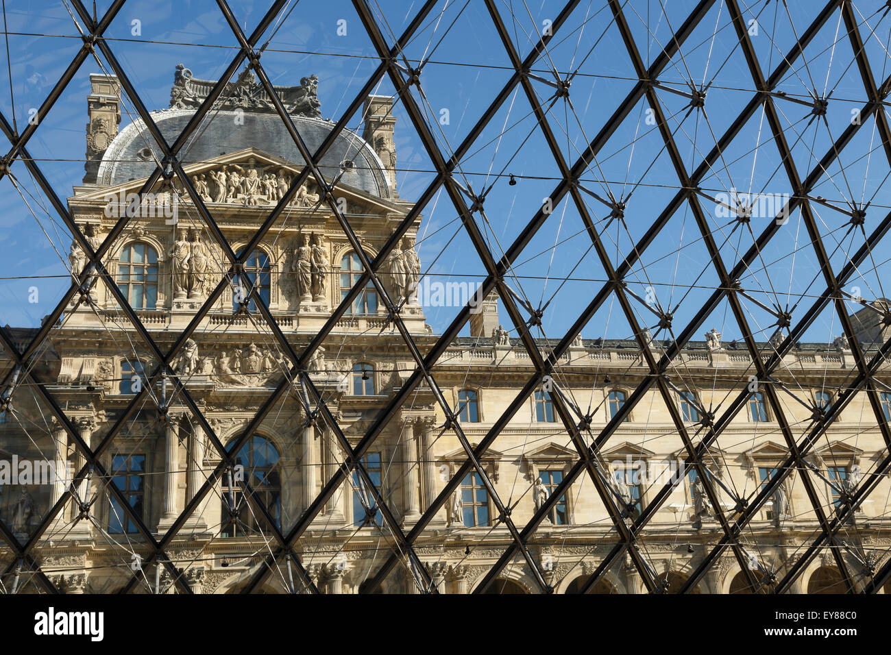 Louvre museum. Paris. France. Europe Stock Photo