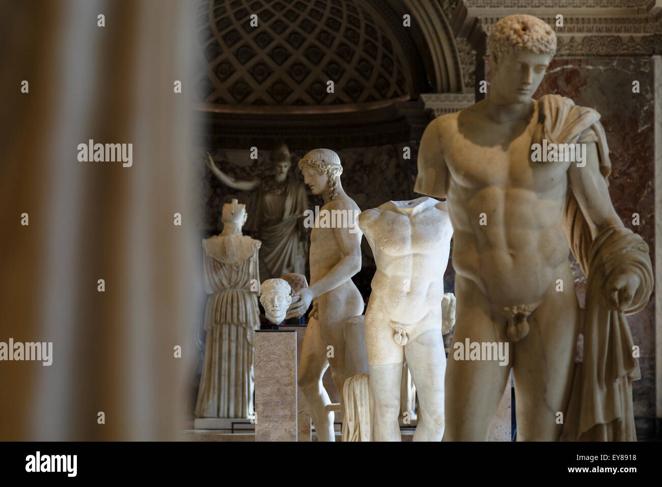 Louvre museum. Paris. France. Europe Stock Photo