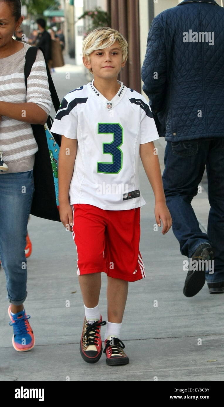 Gwen Stefani, Gavin Rossdale and their son, Kingston go for a family