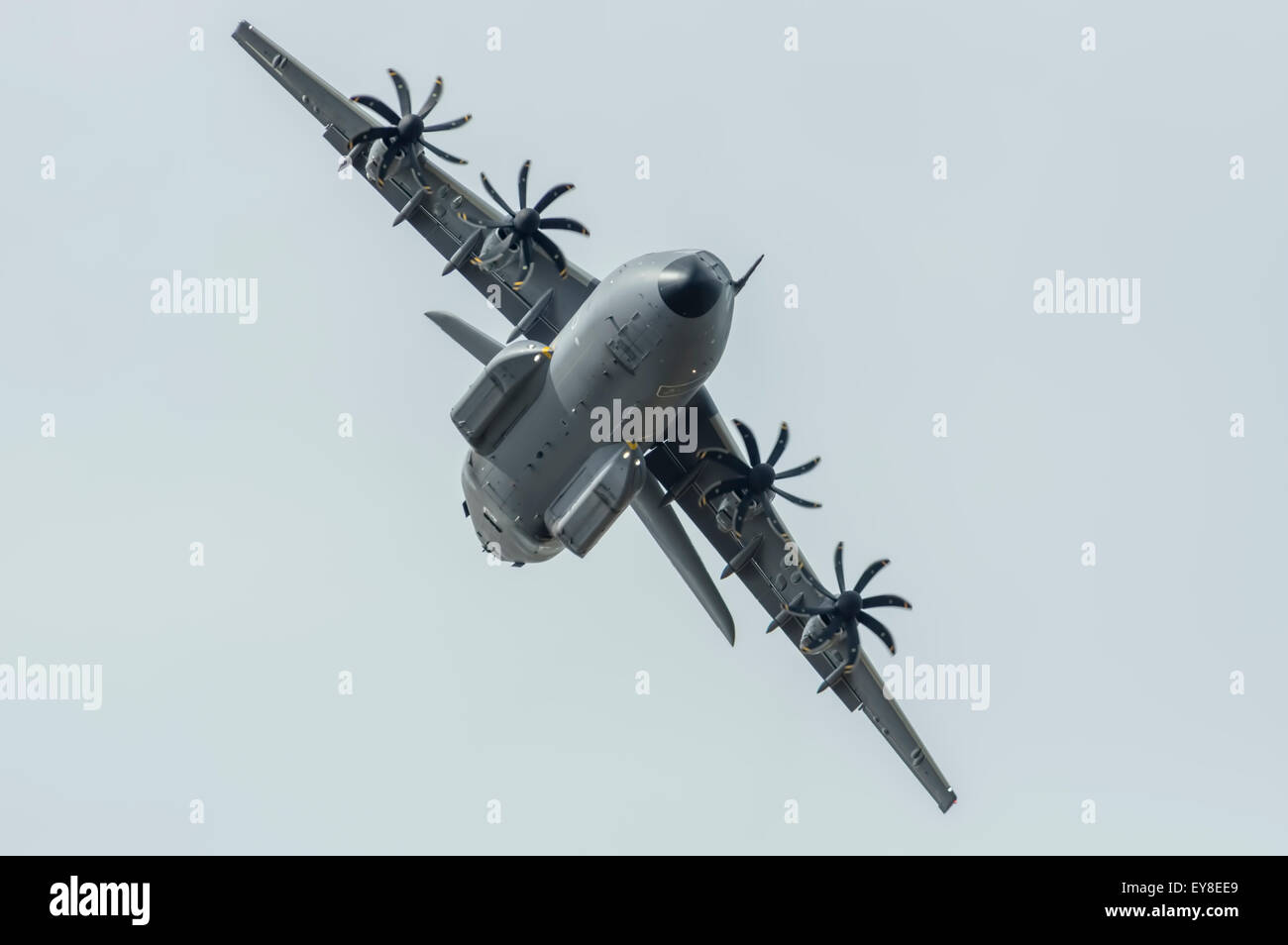 Airbus A400M atlas C1 at RAF Fairford RIAT airshow 2015 banking Stock