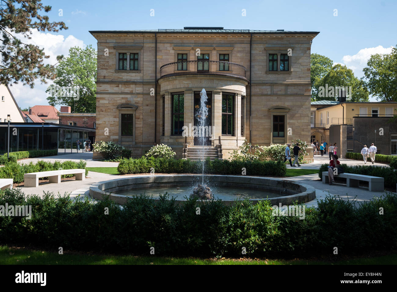 Bayreuth, Germany. 24th July, 2015. Haus Wahnfried in Bayreuth, Germany ...