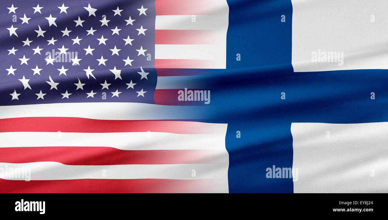 USA and Finland Stock Photo Alamy