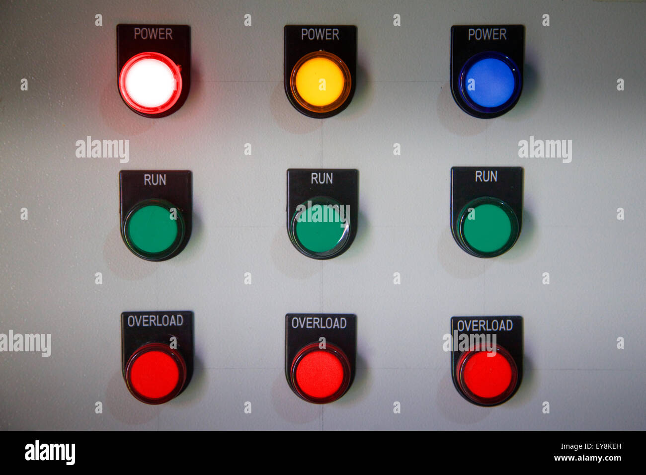 An electric control panel Stock Photo - Alamy