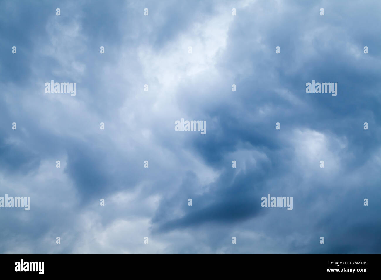 Blue stormy clouds, natural sky background photo texture Stock Photo ...
