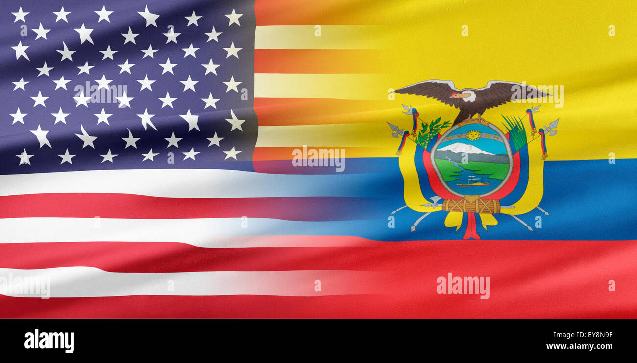 USA and Ecuador Stock Photo Alamy