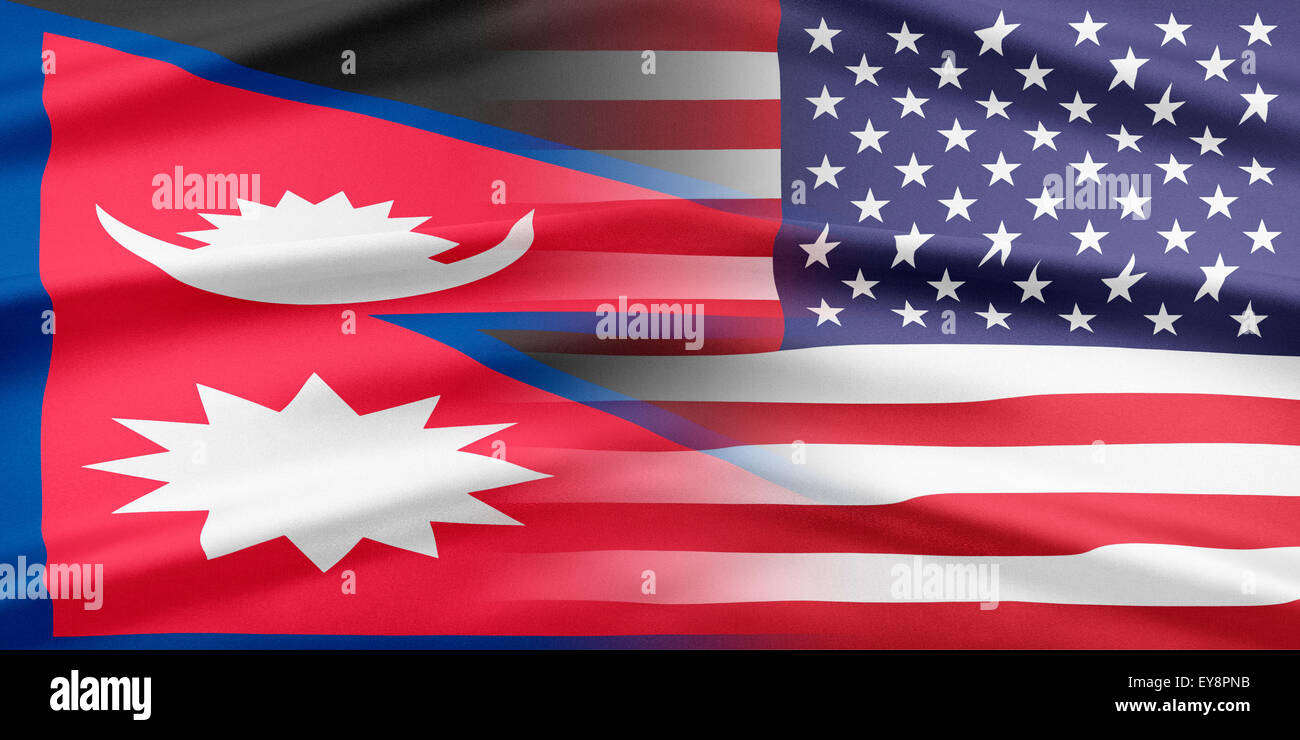 USA and Nepal Stock Photo Alamy