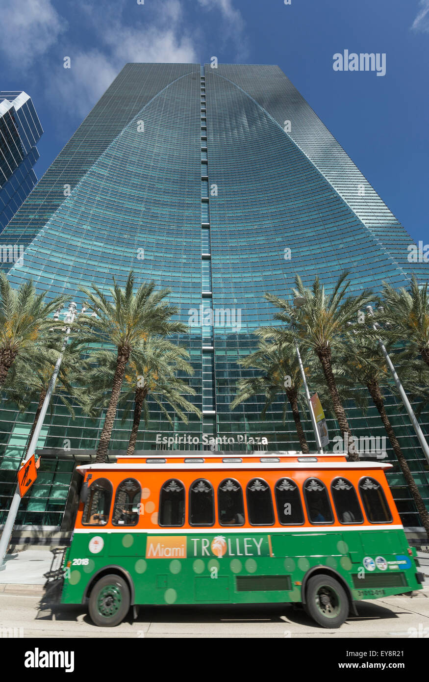 Miami trolley hires stock photography and images Alamy