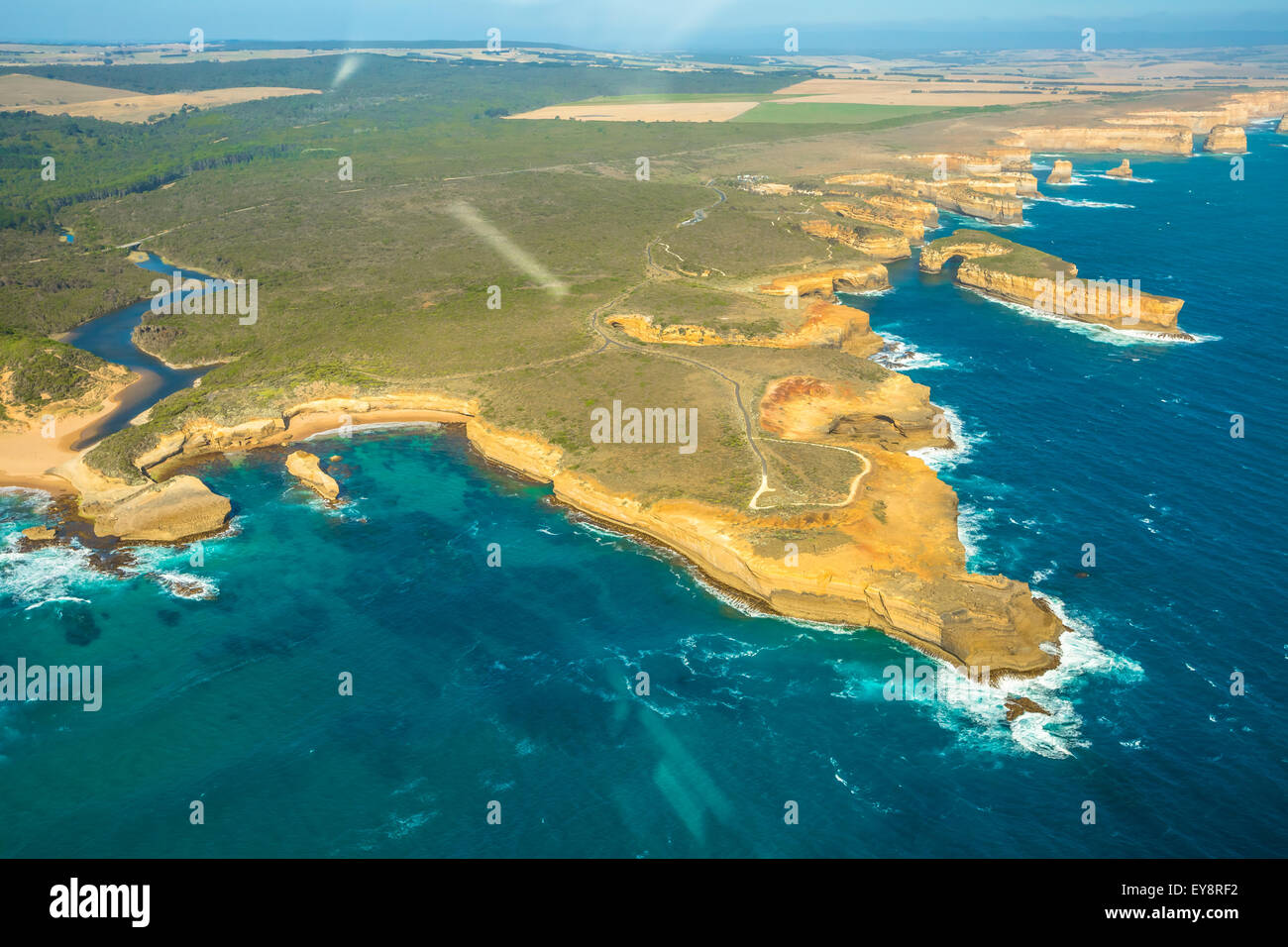 Victoria Coast Stock Photo