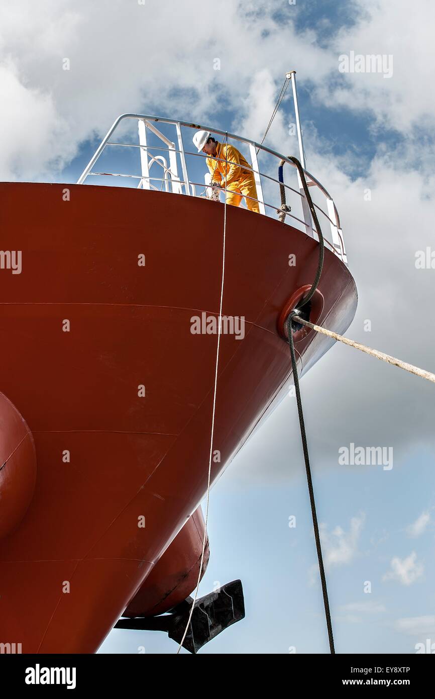 Oil tanker vessel deck hires stock photography and images Alamy