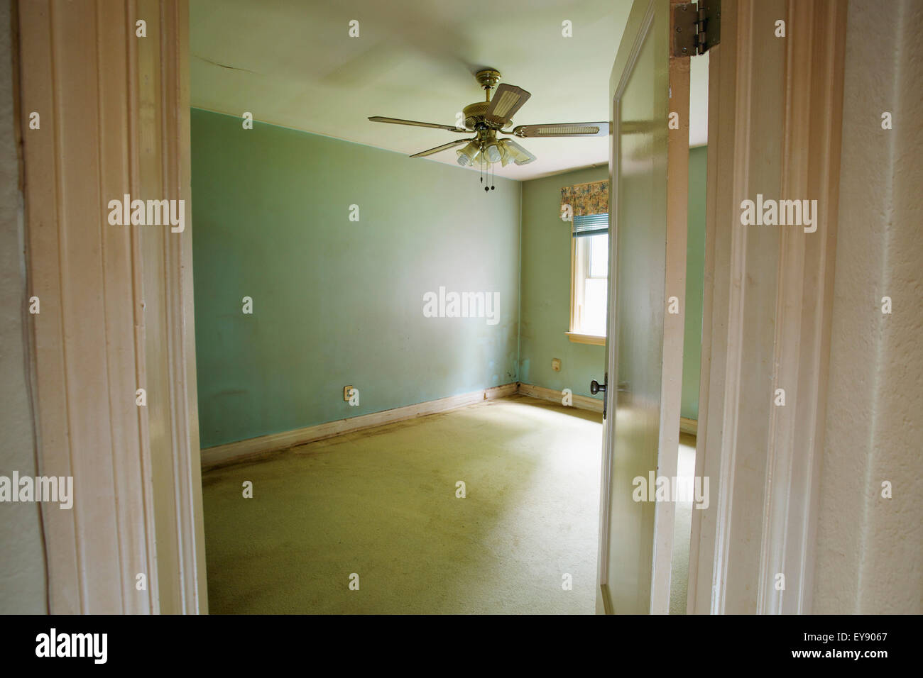Interior Of Abandoned House Leaside Toronto Ontario Canada