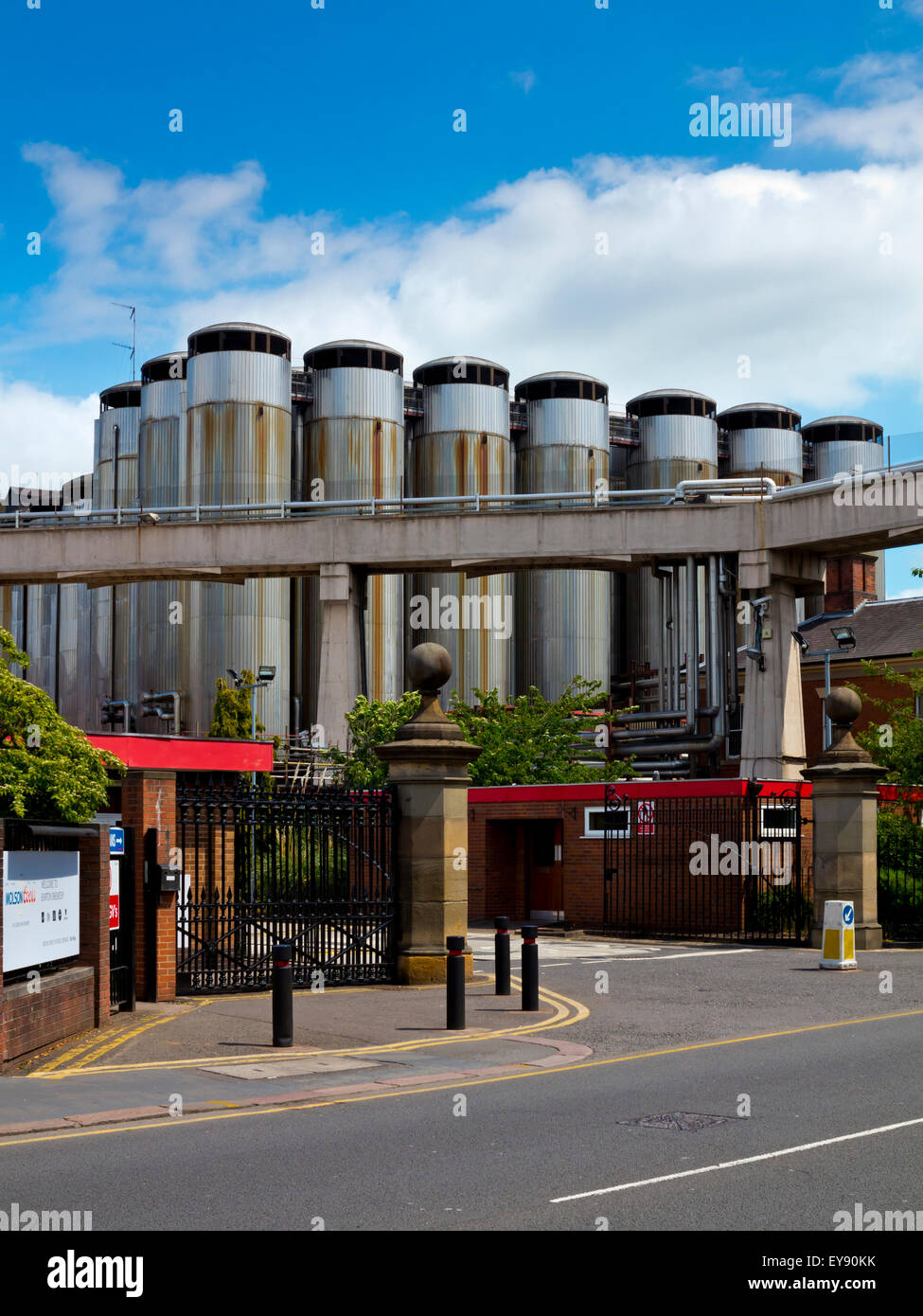 The Molson Coors Brewery in Burton upon Trent Staffordshire England UK Stock Photo Alamy