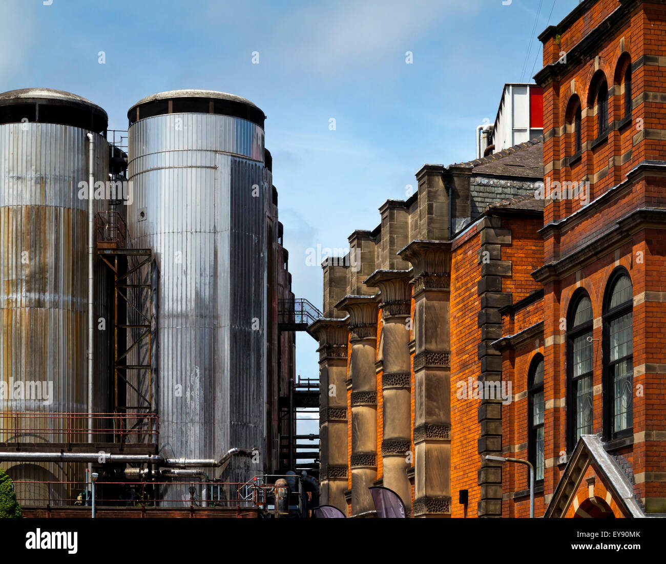 The Molson Coors Brewery in Burton upon Trent Staffordshire England UK Stock Photo
