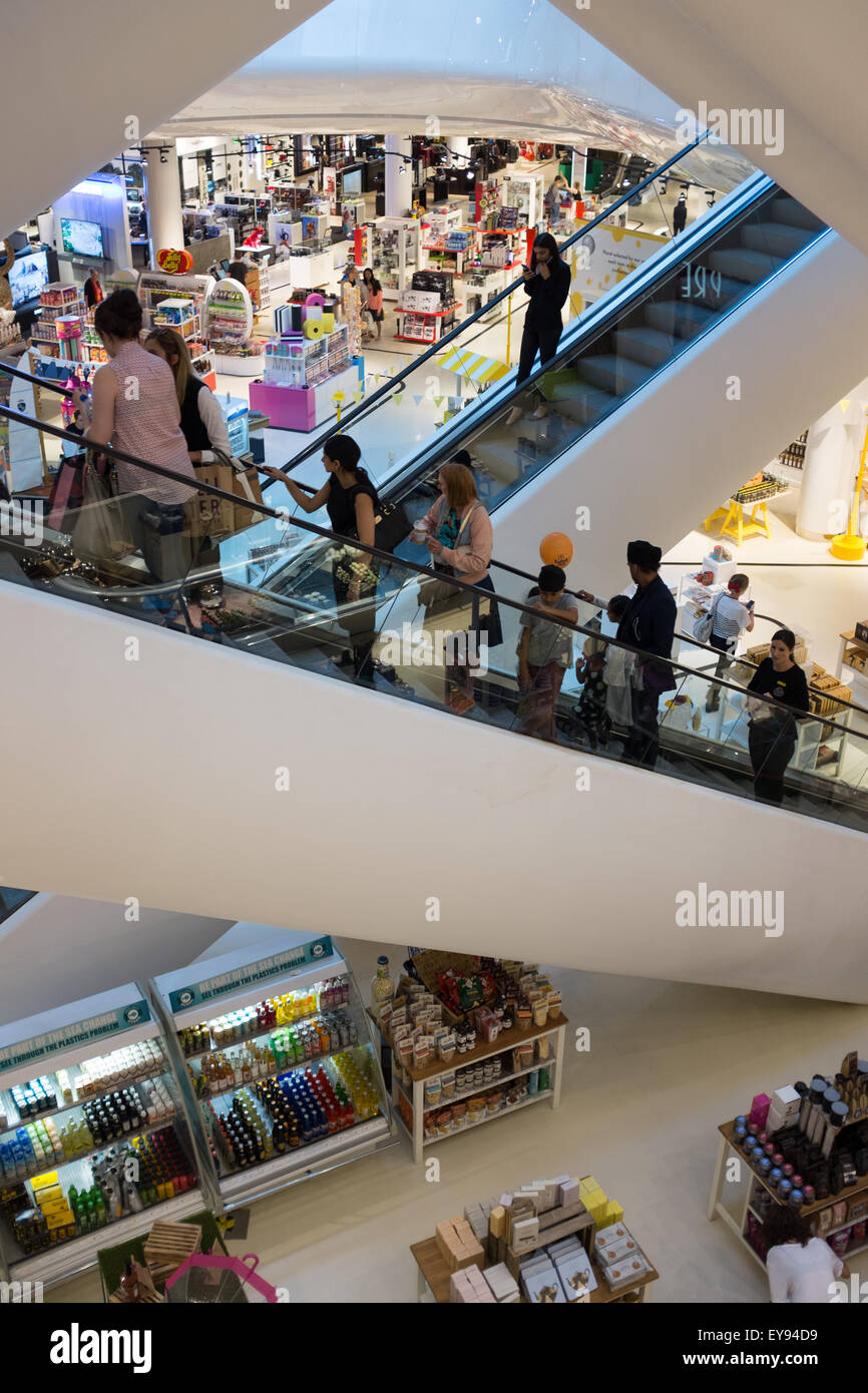 Selfridges Department Store at the Bullring Shopping Centre in Birmingham City Centre Stock Photo