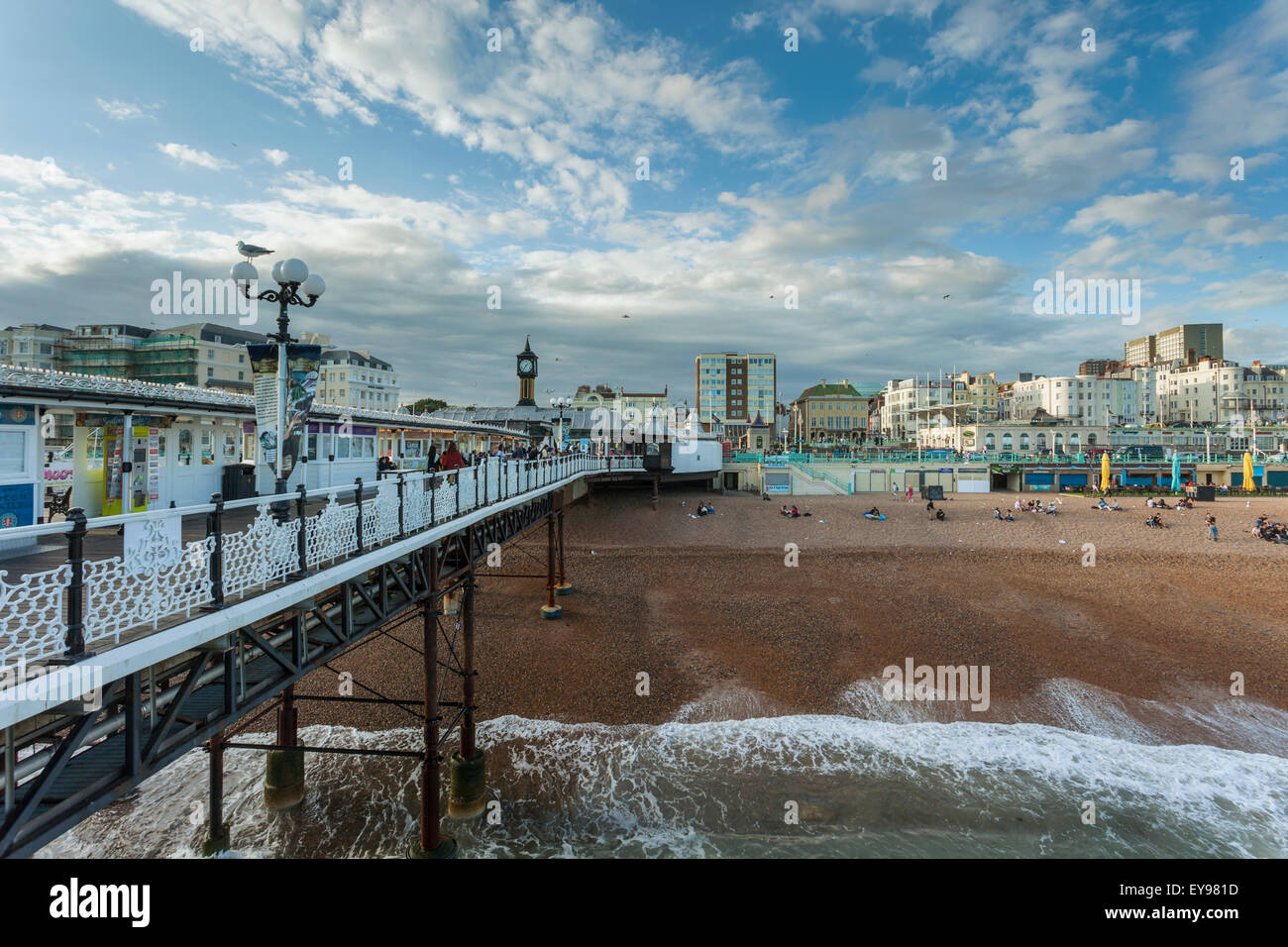 Summer afternoon on Brighton Pier, East Sussex, England Stock Photo - Alamy