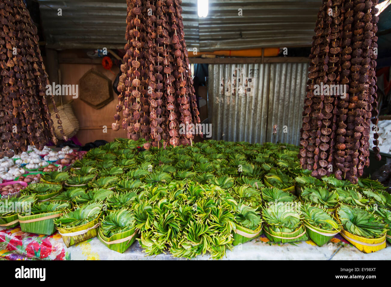 Betel nuts for sale at the market; Dili, East Timor Stock Photo Alamy