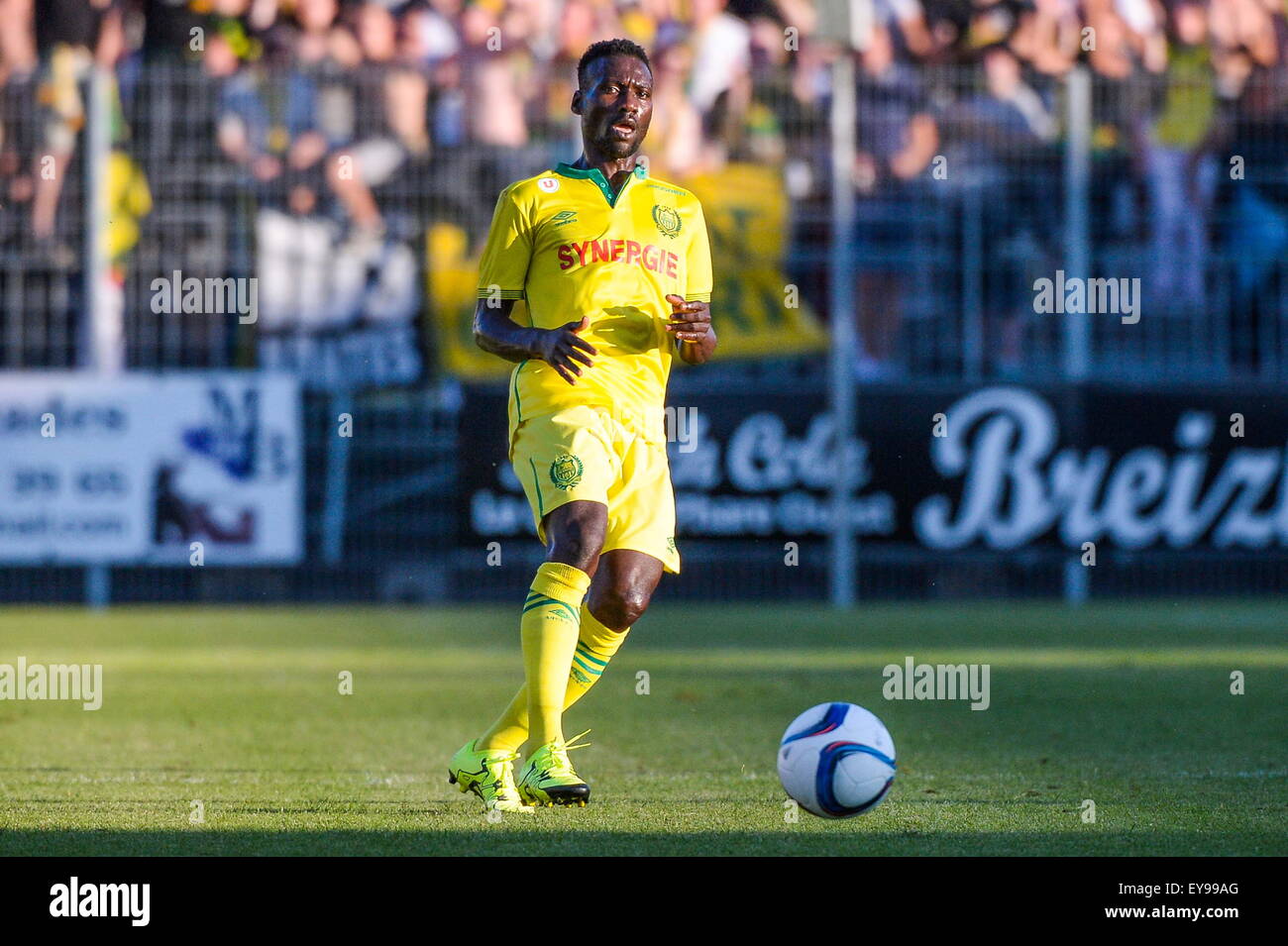 Ismael BANGOURA - 15.07.2015 - Nantes/Saint Etienne - Match amical.Photo : Nolwenn Le Gouic/Icon Sport Stock Photo