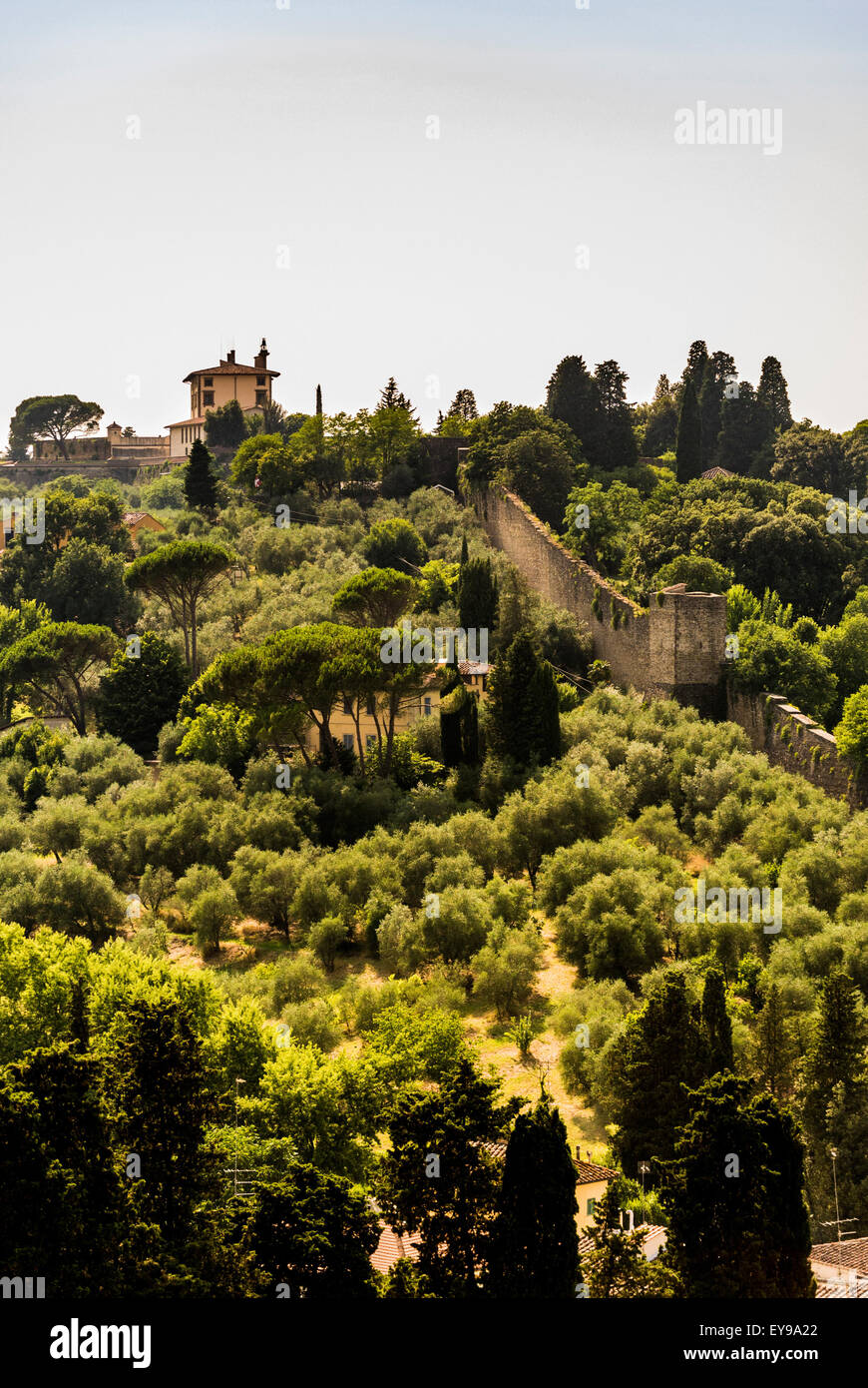 Fort Belverdere, Florence, Italy. Stock Photo