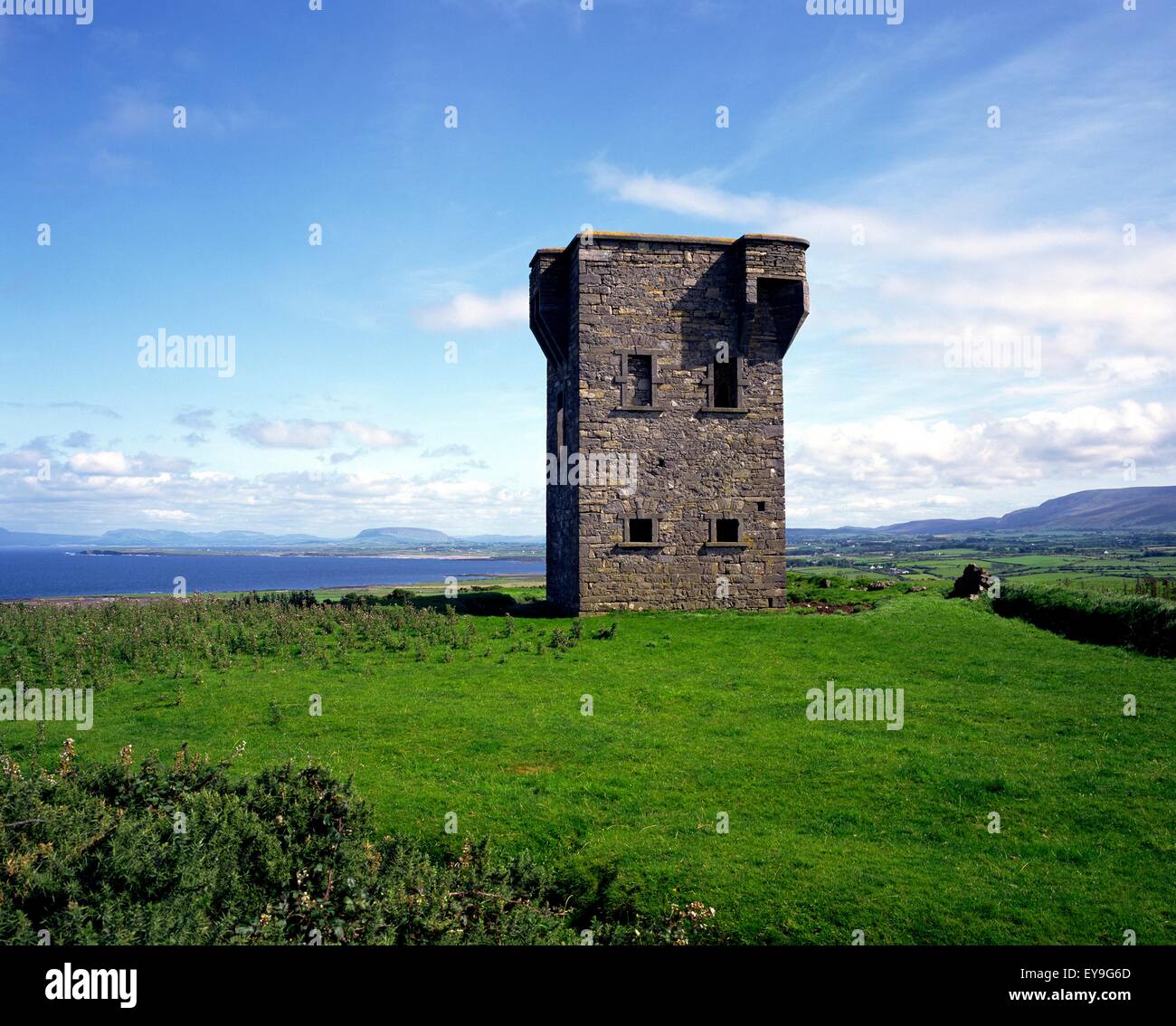 signal tower skreen county sligo ireland stock photo 85647477