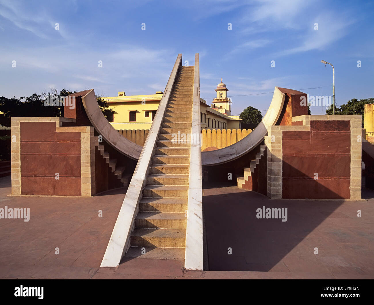 Samrat Yantra Sundial At Jantar Mantar Observatory; Jaipur, Rajasthan