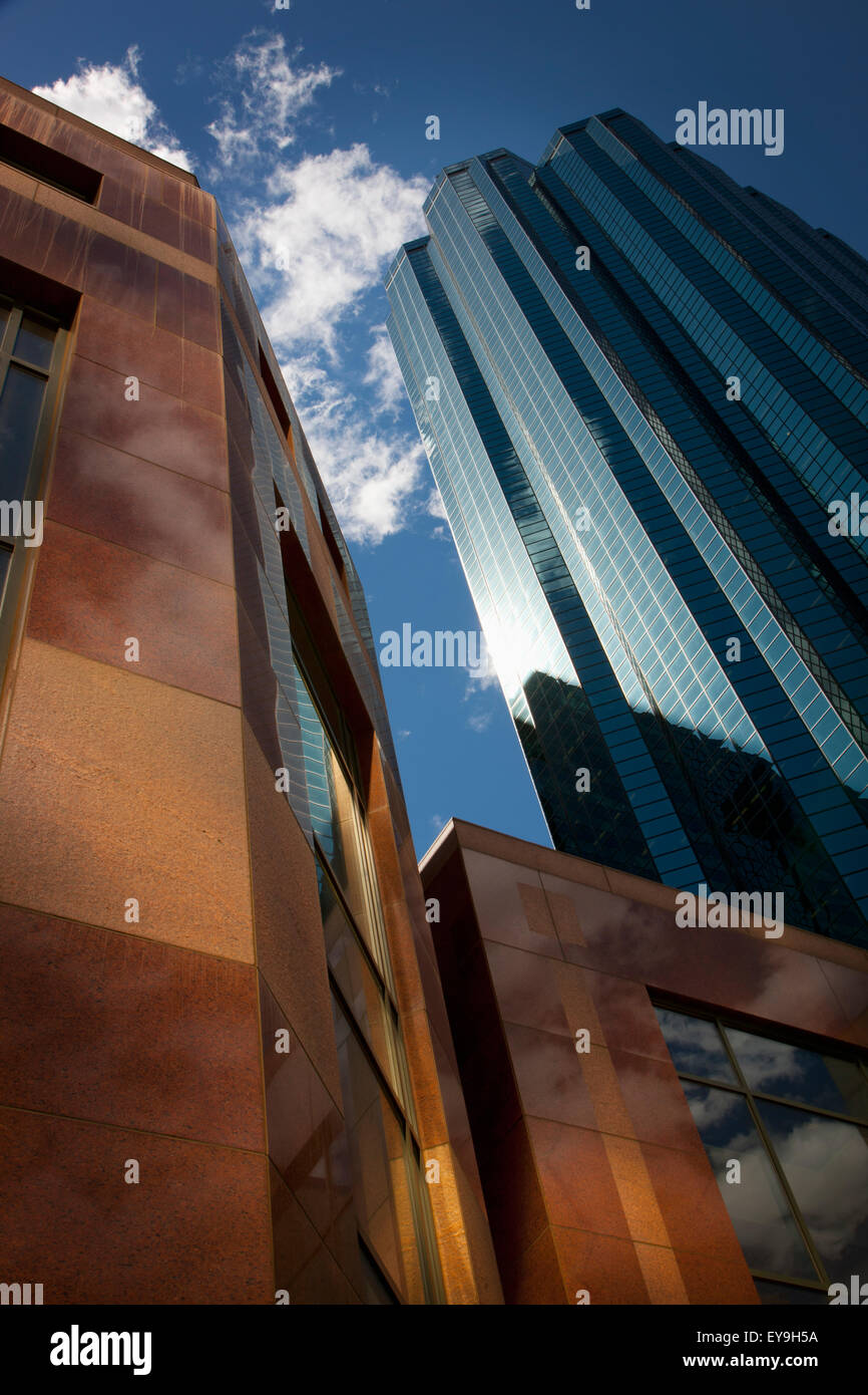Office towers; Edmonton, Alberta, Canada Stock Photo Alamy