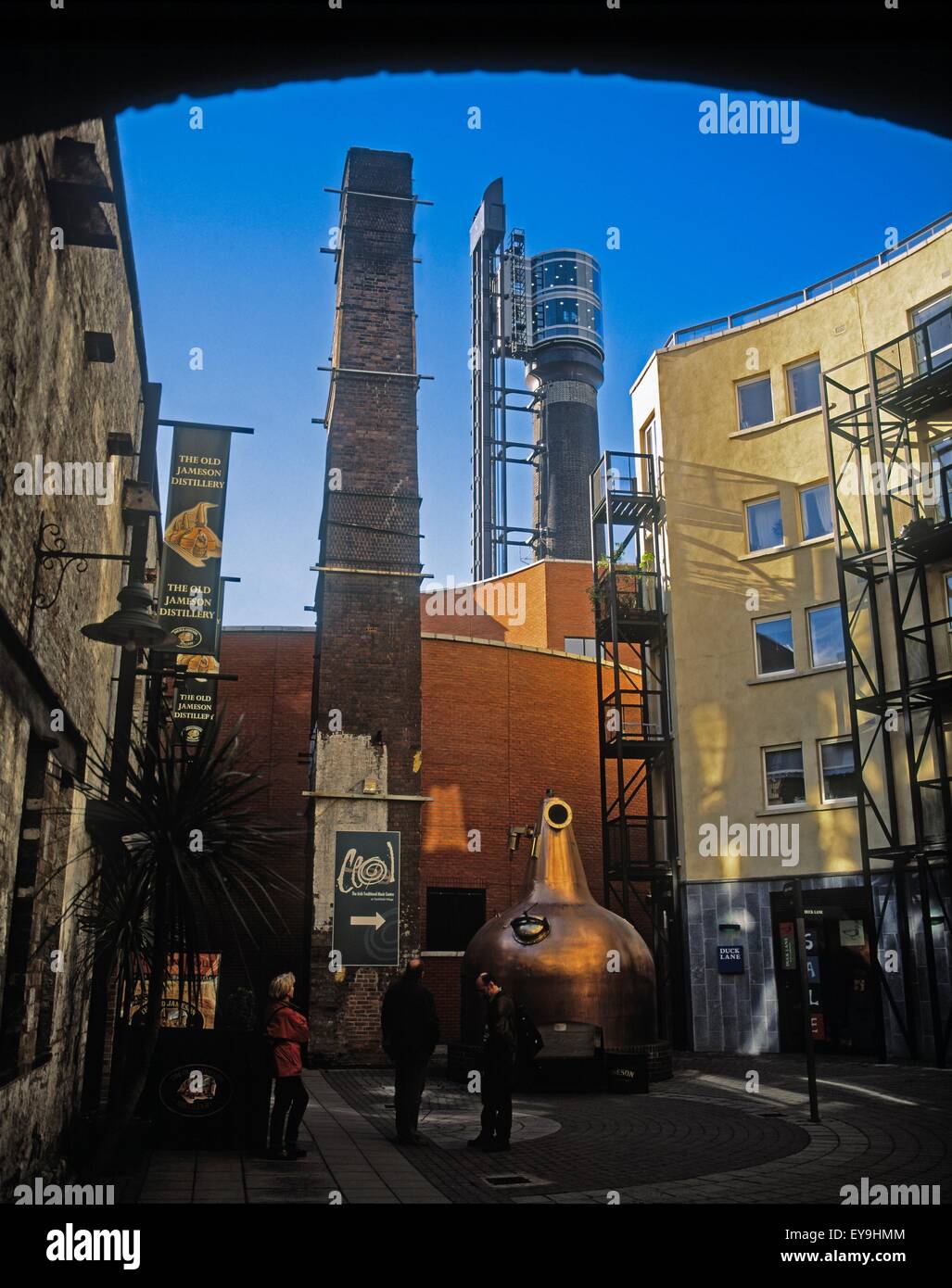 Old Jameson Distillery Museum, Smithfield, Co Dublin, Ireland Stock