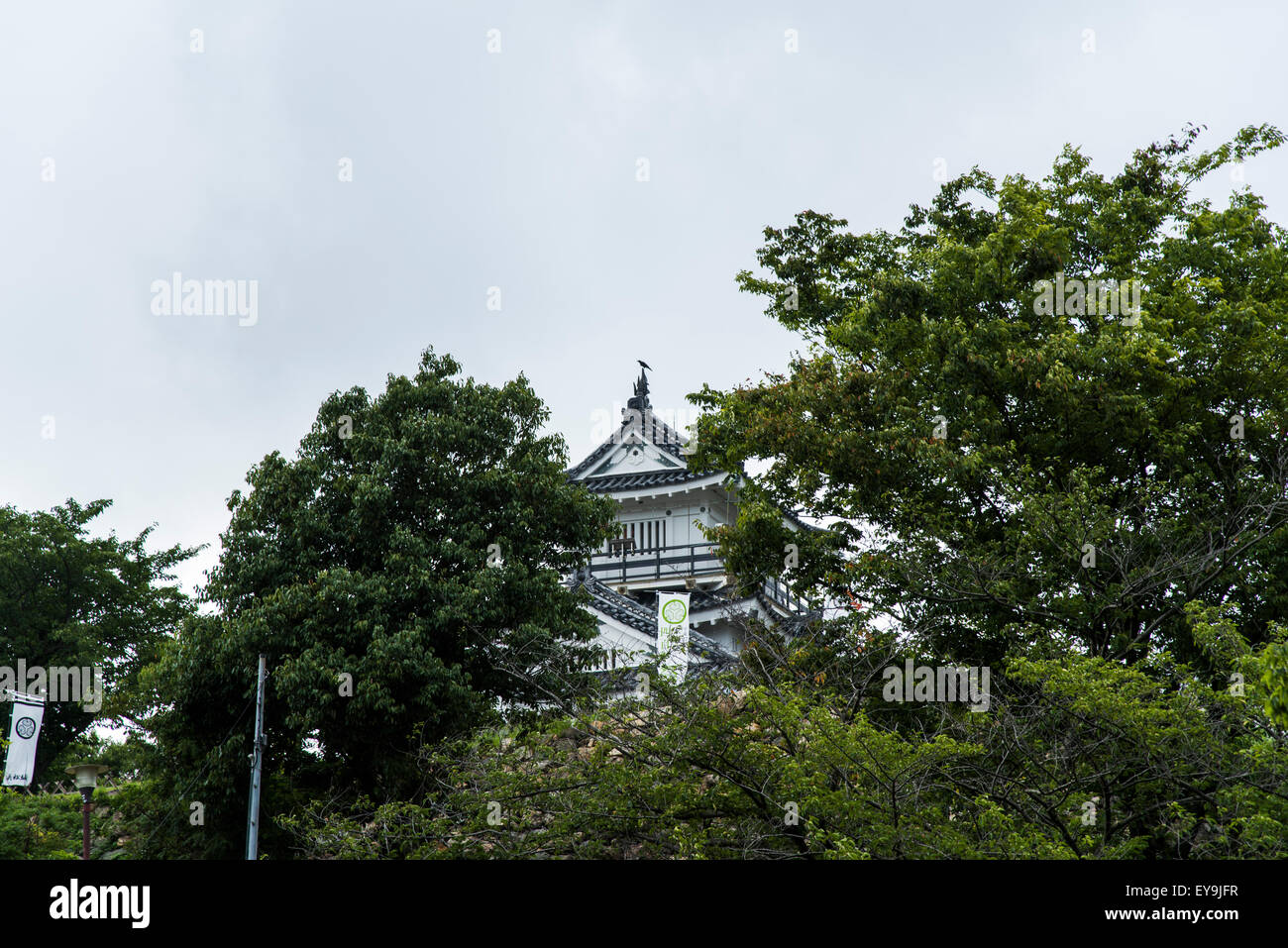 Hamamatsu Castle Park,Hamamatsu City,Shizuoka Prefecture,Japan Stock Photo