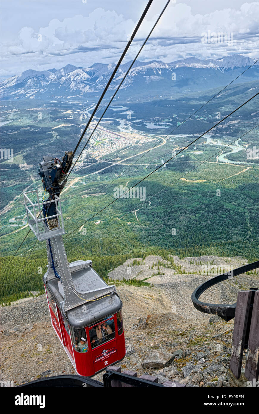 Jasper gondola, CA Stock Photo Alamy