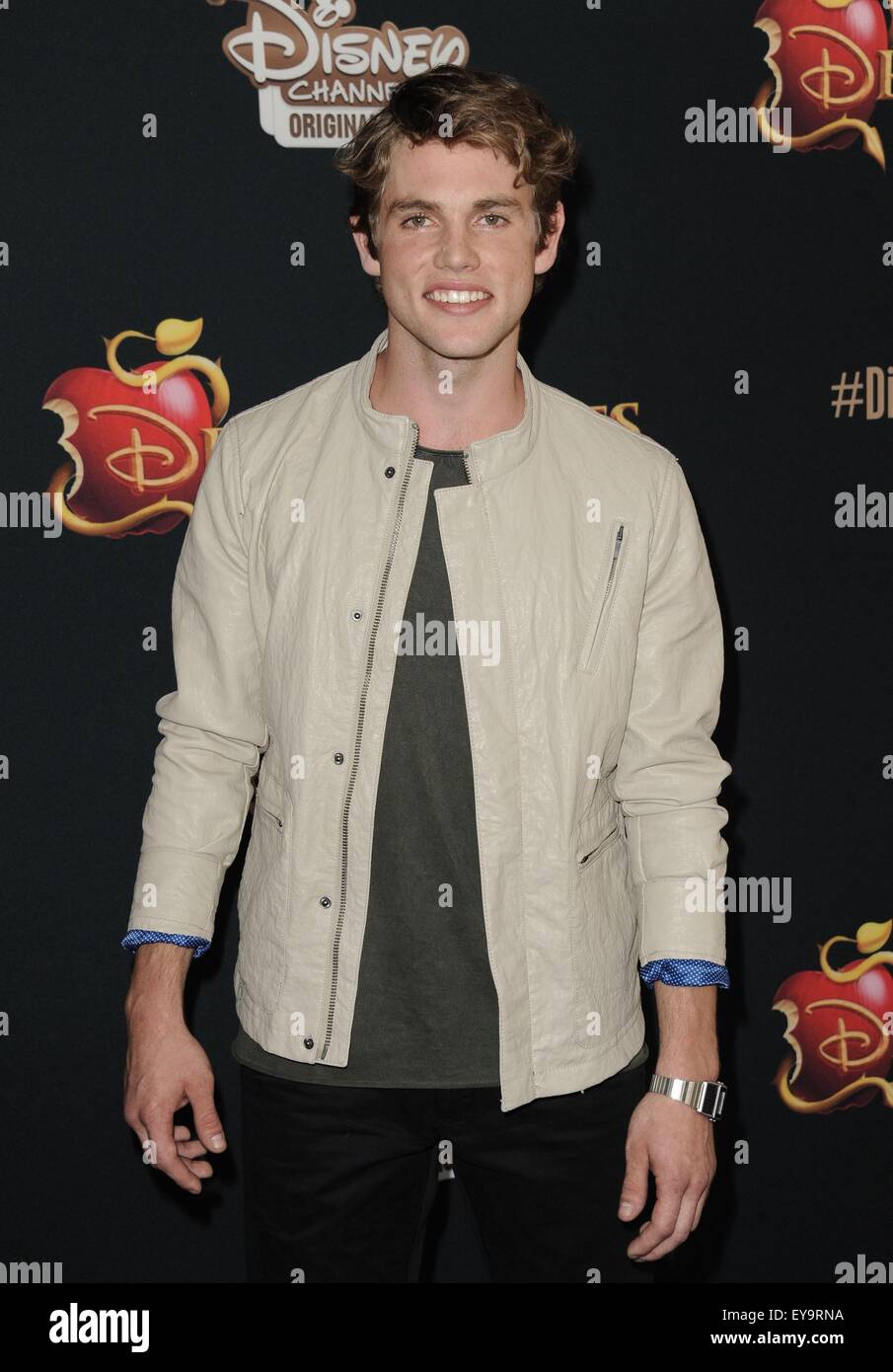 Photos and Pictures - Jedidiah Goodacre at the Descendants Premiere  Screening, Walt Disney Studios, Burbank, CA 07-24-15