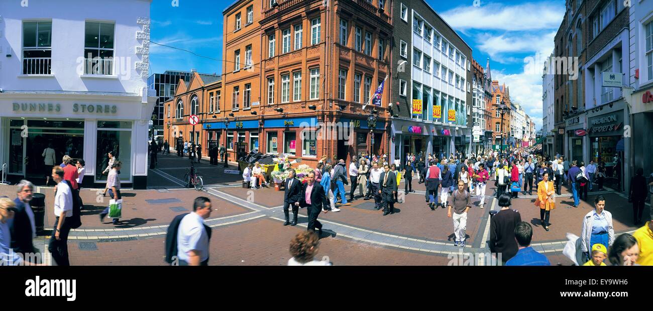 Grafton Street, Dublin, Co Dublin, Ireland Stock Photo Alamy