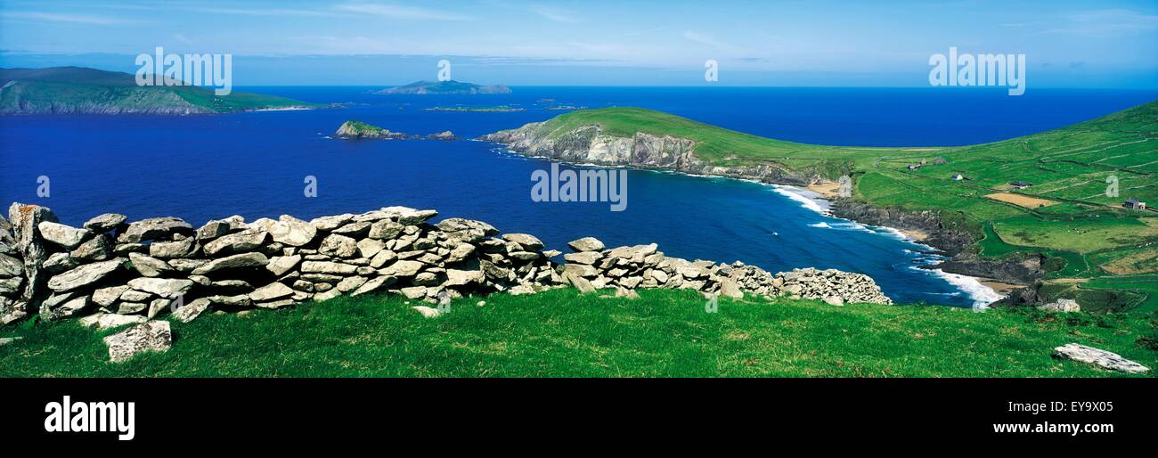 Blasket Islands, Dingle Peninsula, Co Kerry, Ireland; Atlantic Coast Of Ireland Stock Photo