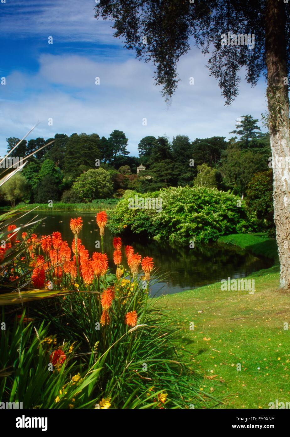 Mount Stewart, Co Down, Ireland; 18Th Century National Trust House And Garden Stock Photo