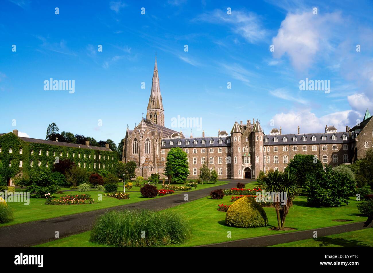 Co Kildare, Maynooth College & Castle Stock Photo