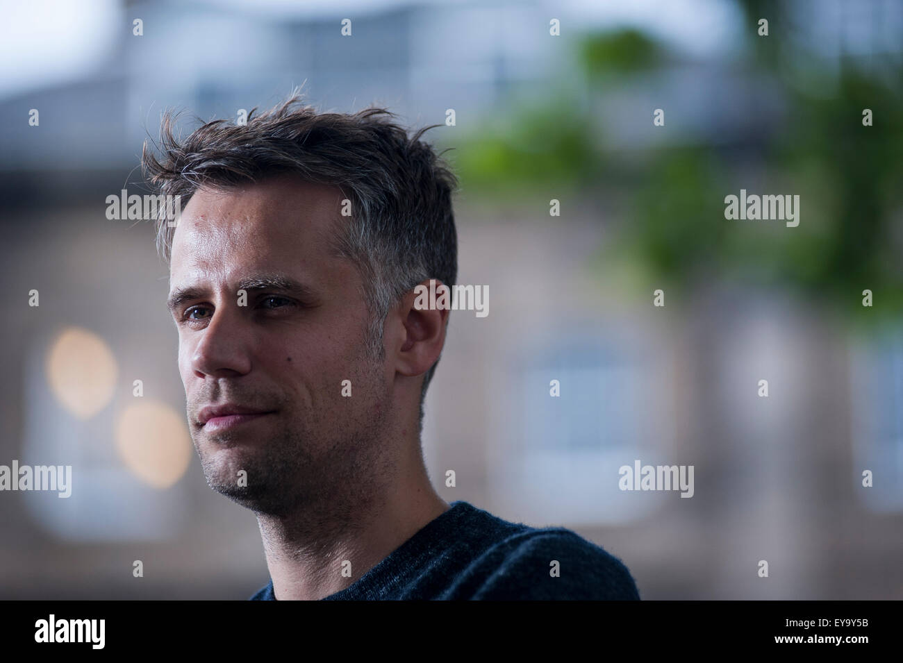 Broadcaster Richard Bacon appearing at the Edinburgh International Book