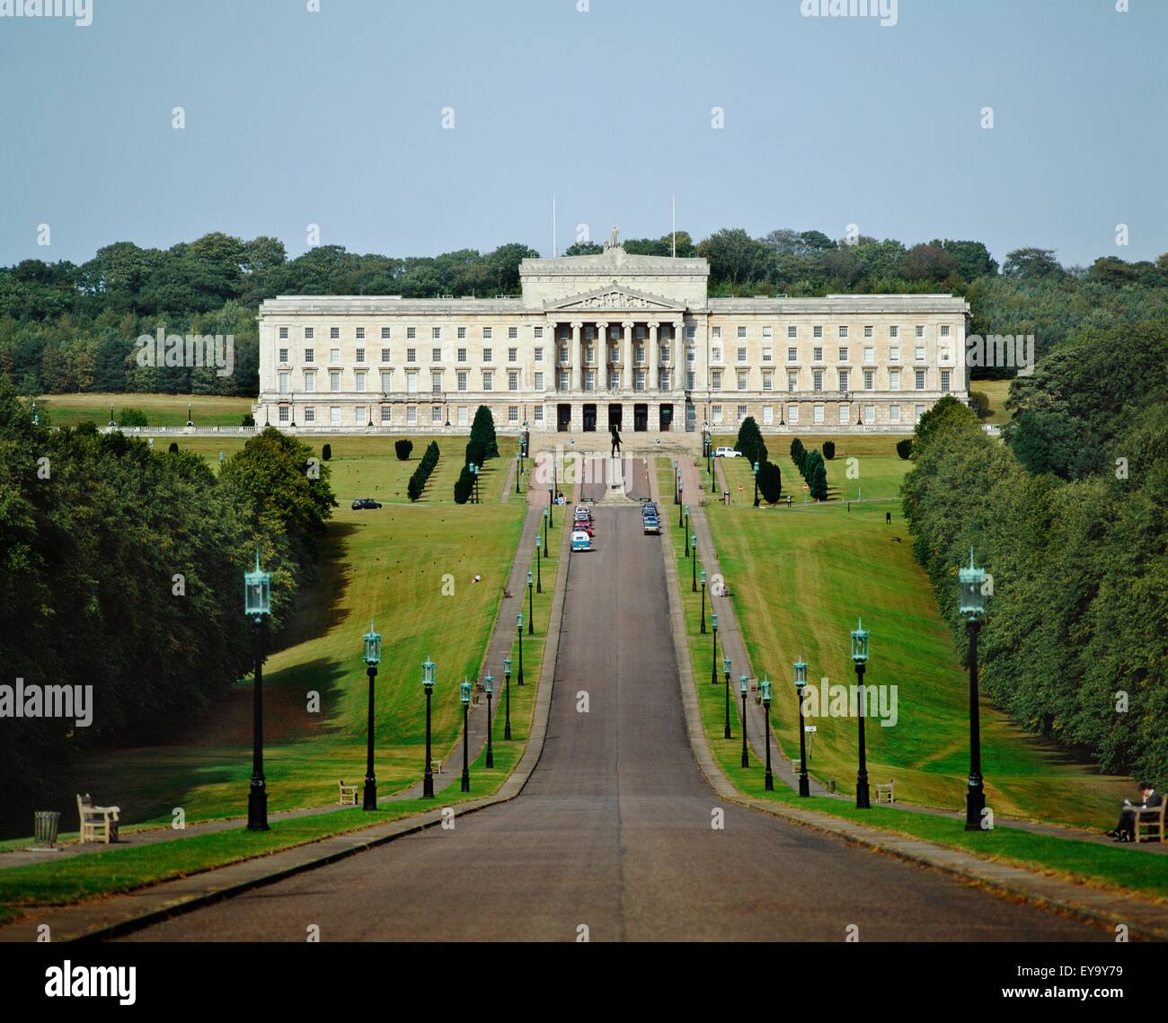 Stormont, Belfast, Ireland; Home Of The Northern Ireland Assembly Stock Photo